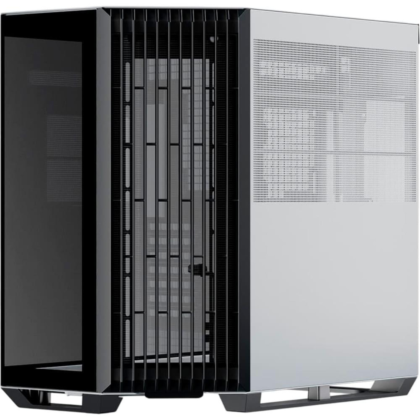 Корпус APNX V1 Tempered Glass без БП Black/White (APCM-VI01003.M1)