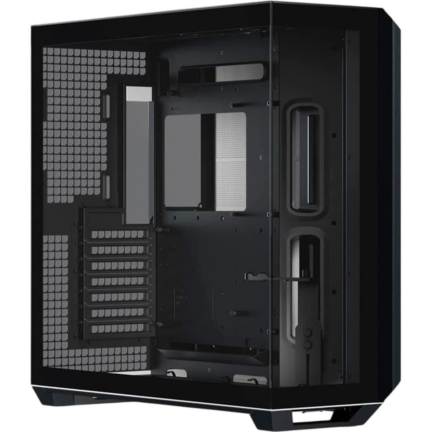 Корпус APNX V1 Tempered Glass без БП Black/White (APCM-VI01003.M1)