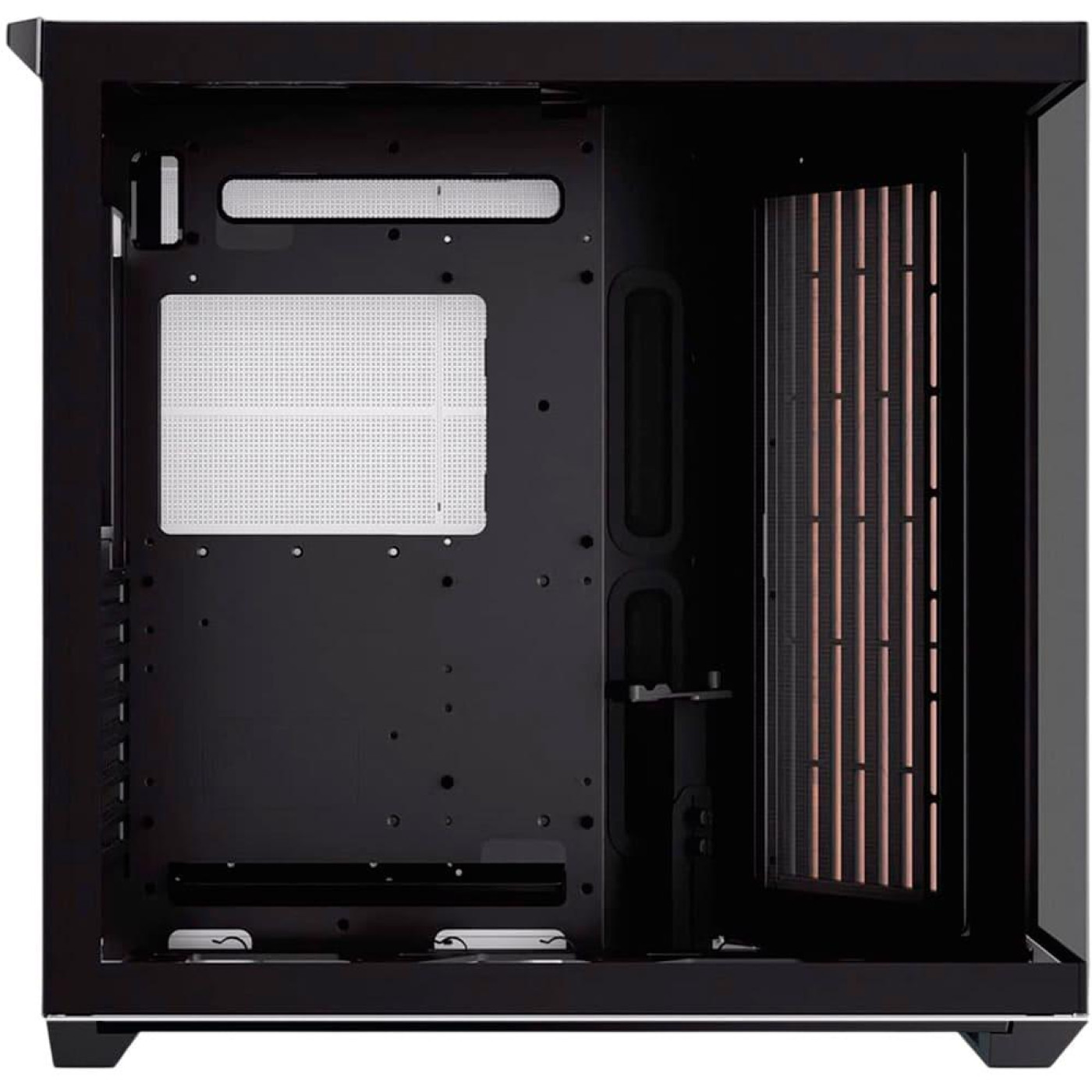 Корпус APNX V1-W Tempered Glass без БП Black/White/Wood (APCM-VI01103.M1)