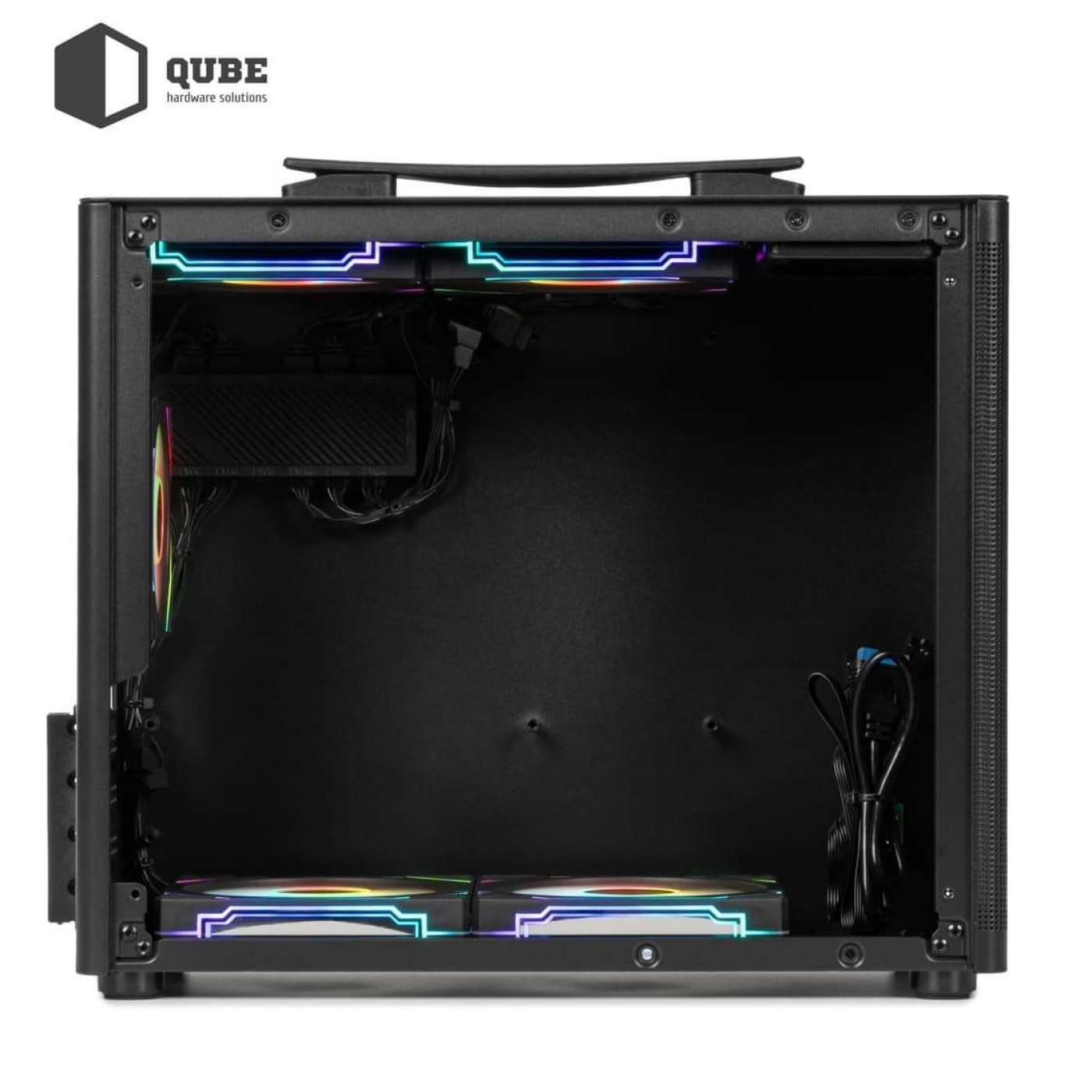 Корпус QUBE BRING ARGB Black (BRING_GBNU3) Без БП U1