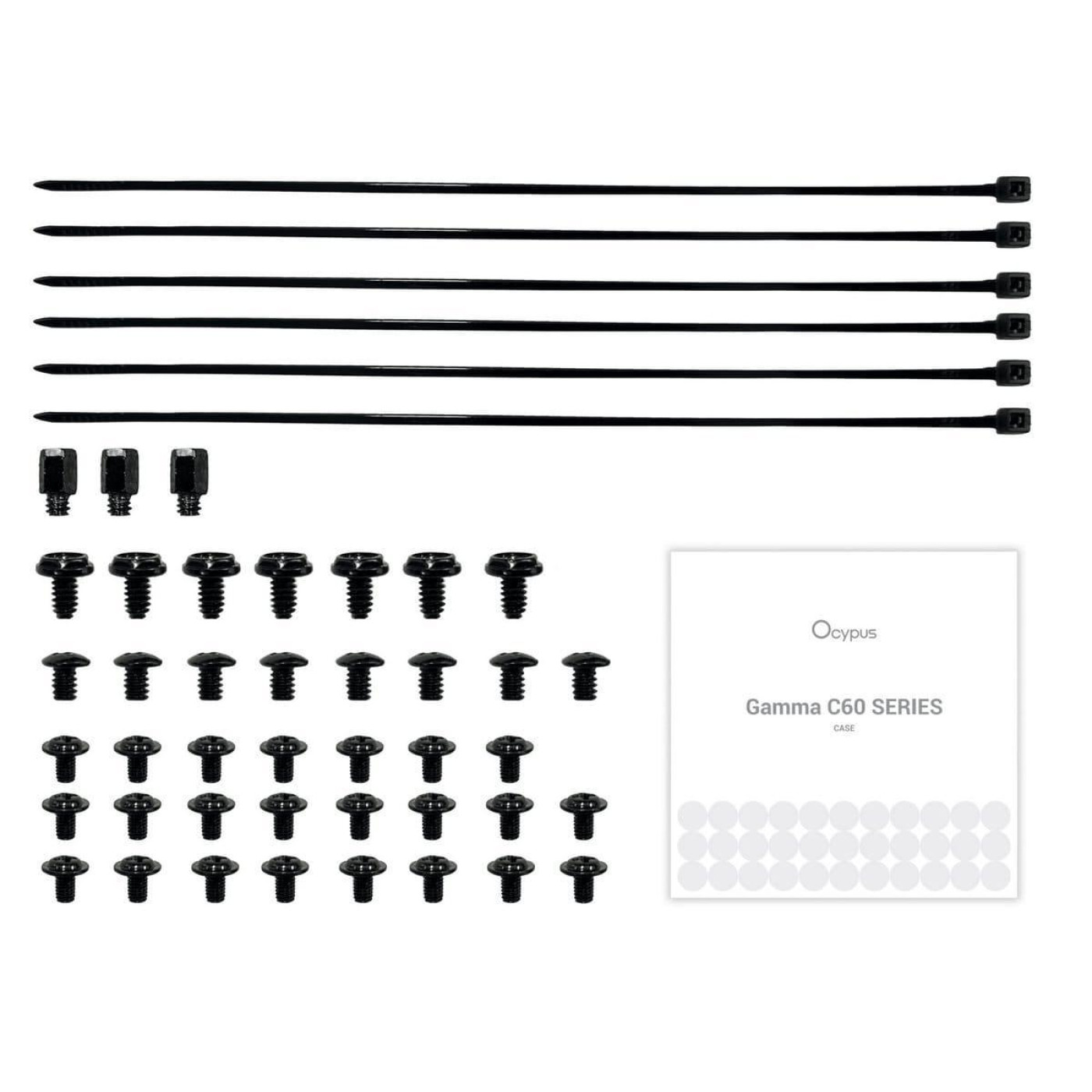 Корпус OCYPUS GAMMA C60 Black (GAMMA-C60-BKG000XX-GL) Без БП