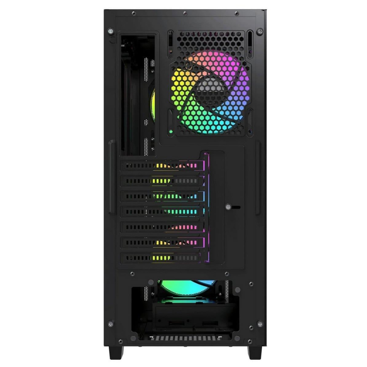 Корпус OCYPUS GAMMA C60 BK ARGB (GAMMA-C60-BKG400XX-GL) Без БП