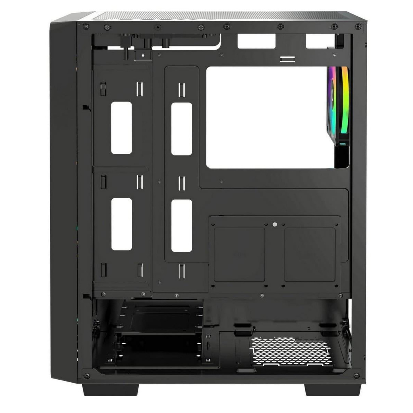 Корпус OCYPUS GAMMA C60 BK ARGB (GAMMA-C60-BKG400XX-GL) Без БП