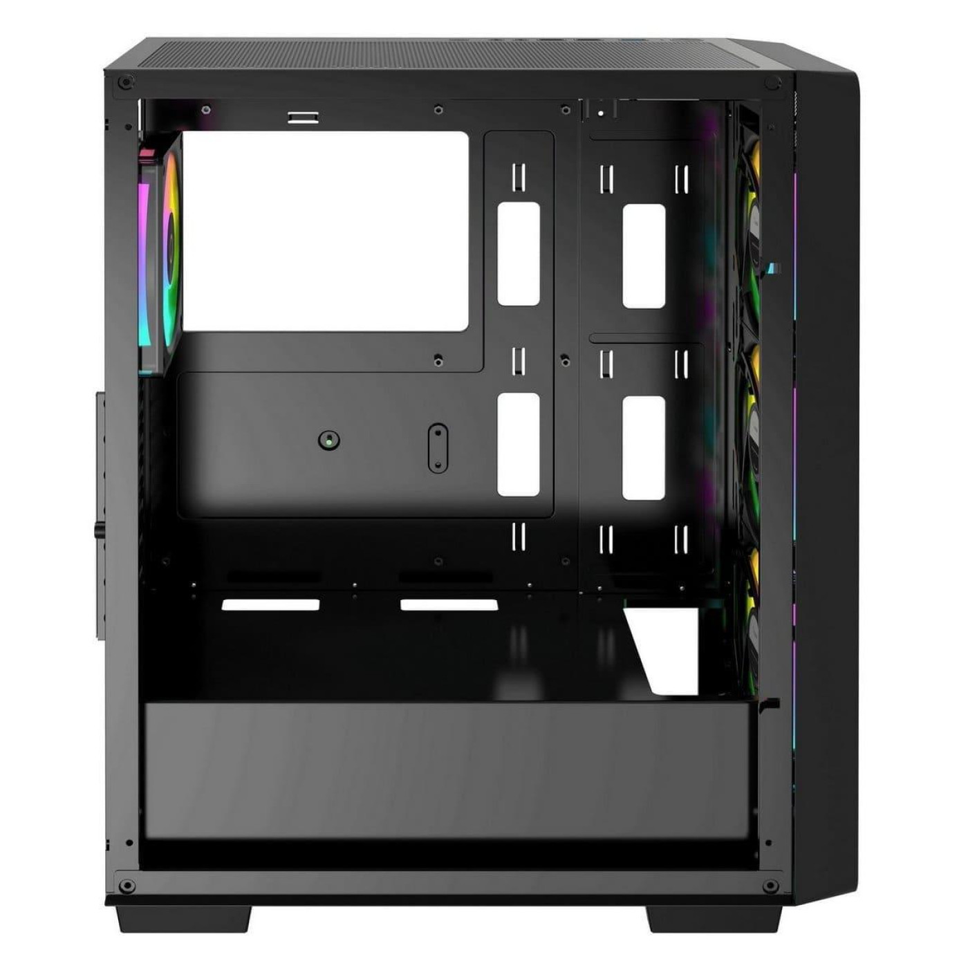 Корпус OCYPUS GAMMA C60 BK ARGB (GAMMA-C60-BKG400XX-GL) Без БП