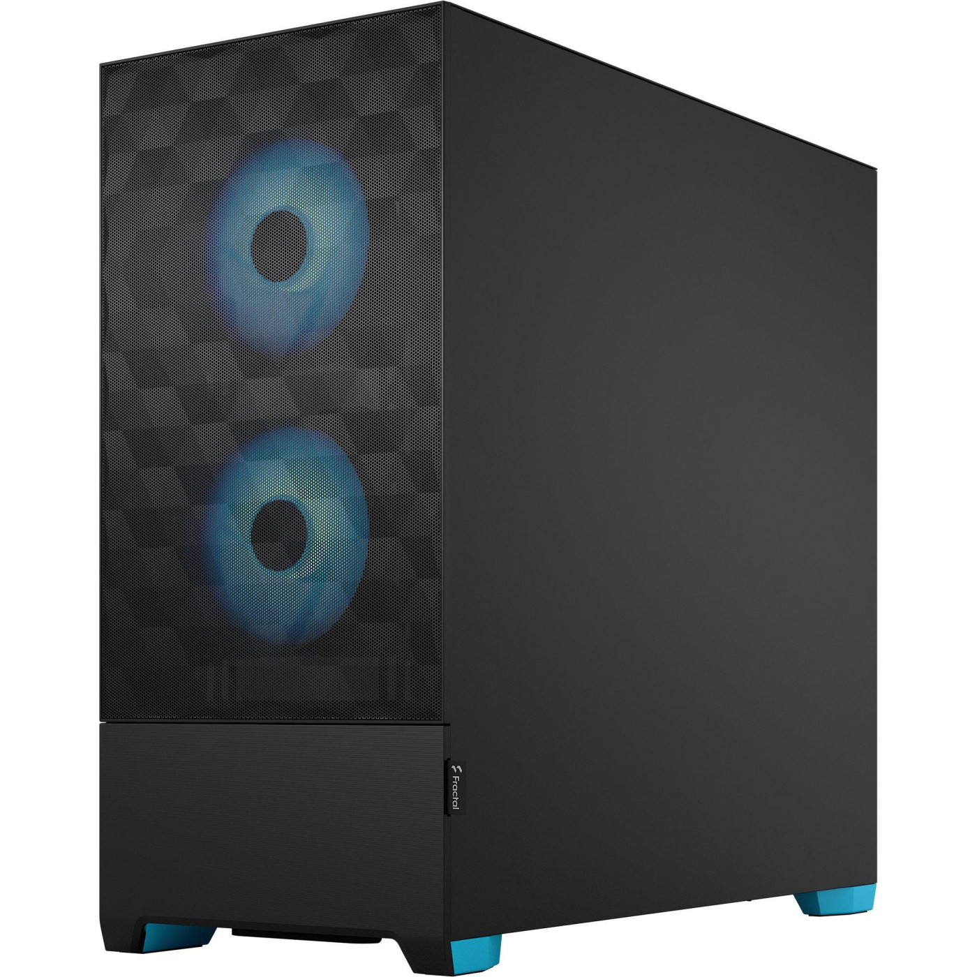 Корпус Fractal Design Pop Air RGB Tempered Glass без БЖ Cyan Core (FD-C-POR1A-02) Без БП