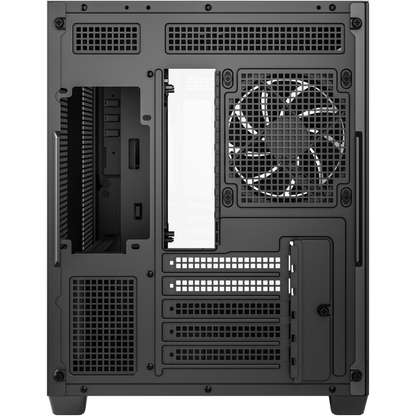 Корпус Deepcool CG330 3F Black без БЖ (R-CG330-BKNGM3-G) Без БП