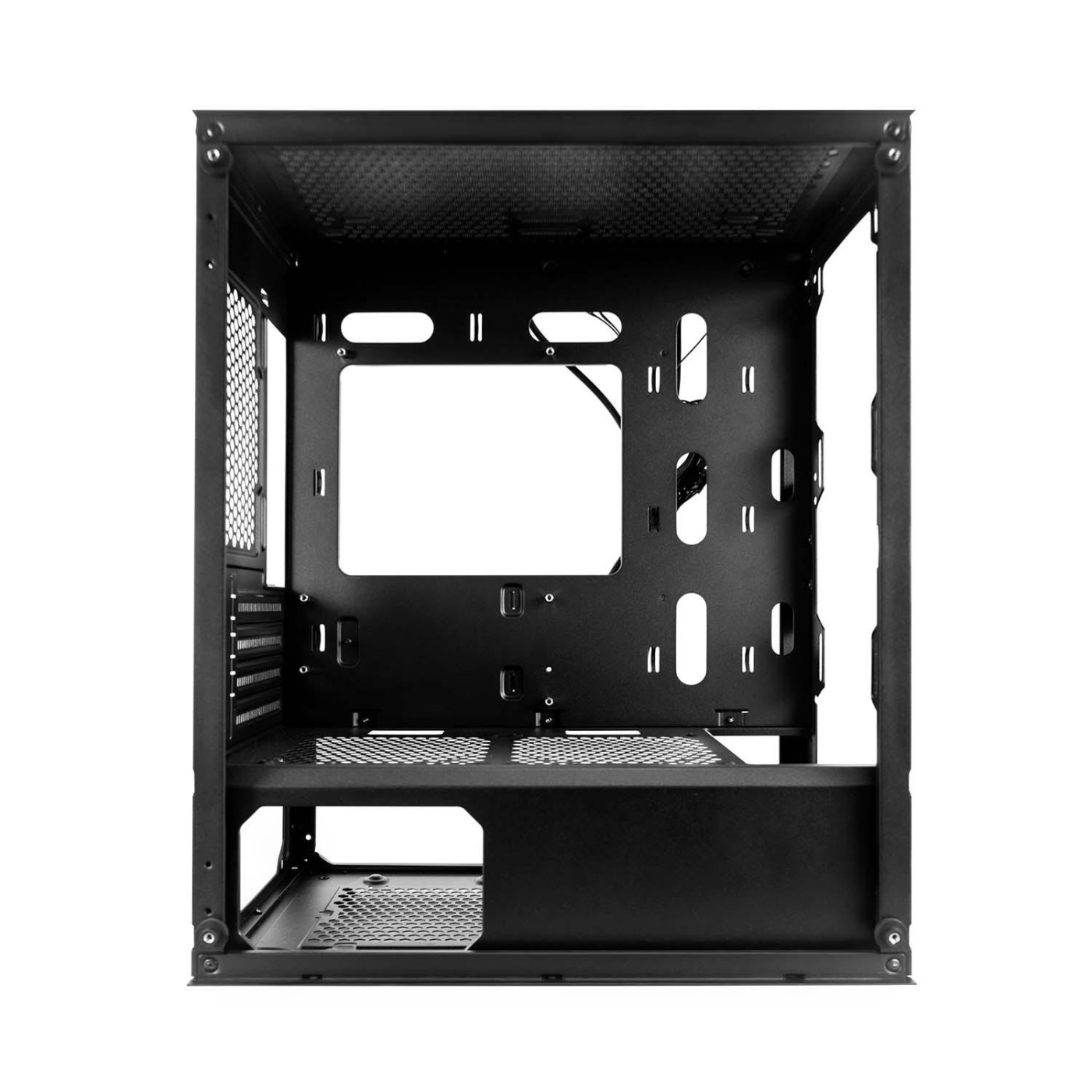 Корпус 1stPlayer T3-BK-4F1 Black без БЖ (T3-BK-4F1) Без БП