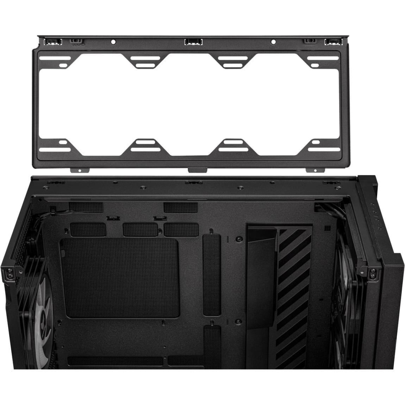 Корпус ASUS TUF GAMING GT302 TG BTF ARGB BLACK (90DC00I0-B19000) Без БП