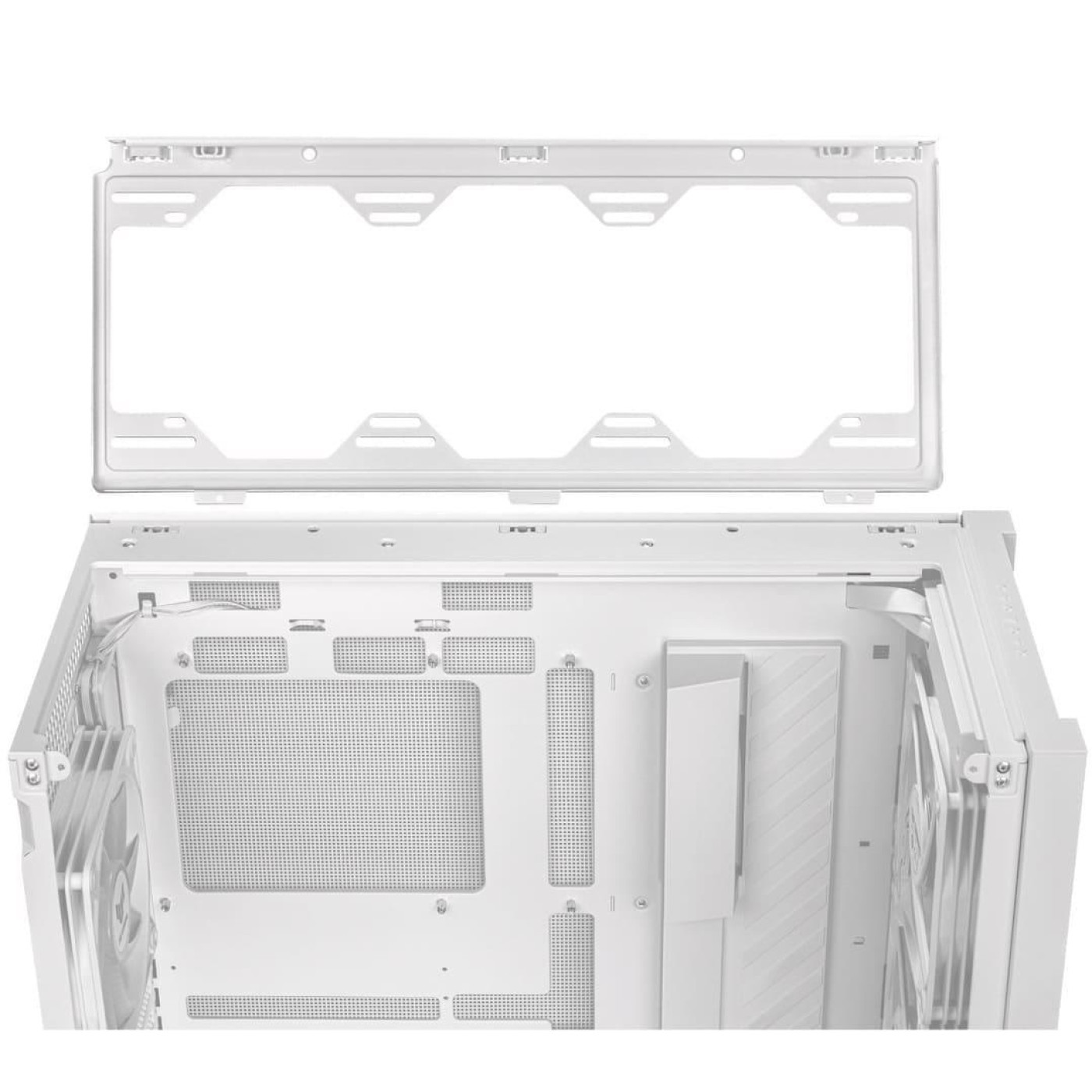 Корпус ASUS TUF GAMING GT302 TG BTF ARGB WHITE (90DC00I3-B19000) Без БП