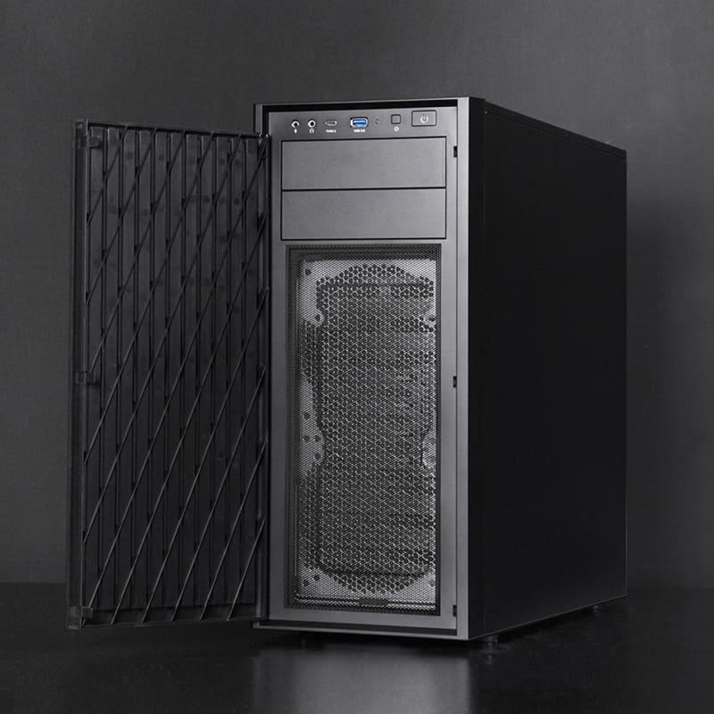 Корпус Chieftec UNI BW-01B-OP Black (BW-01B-OP)