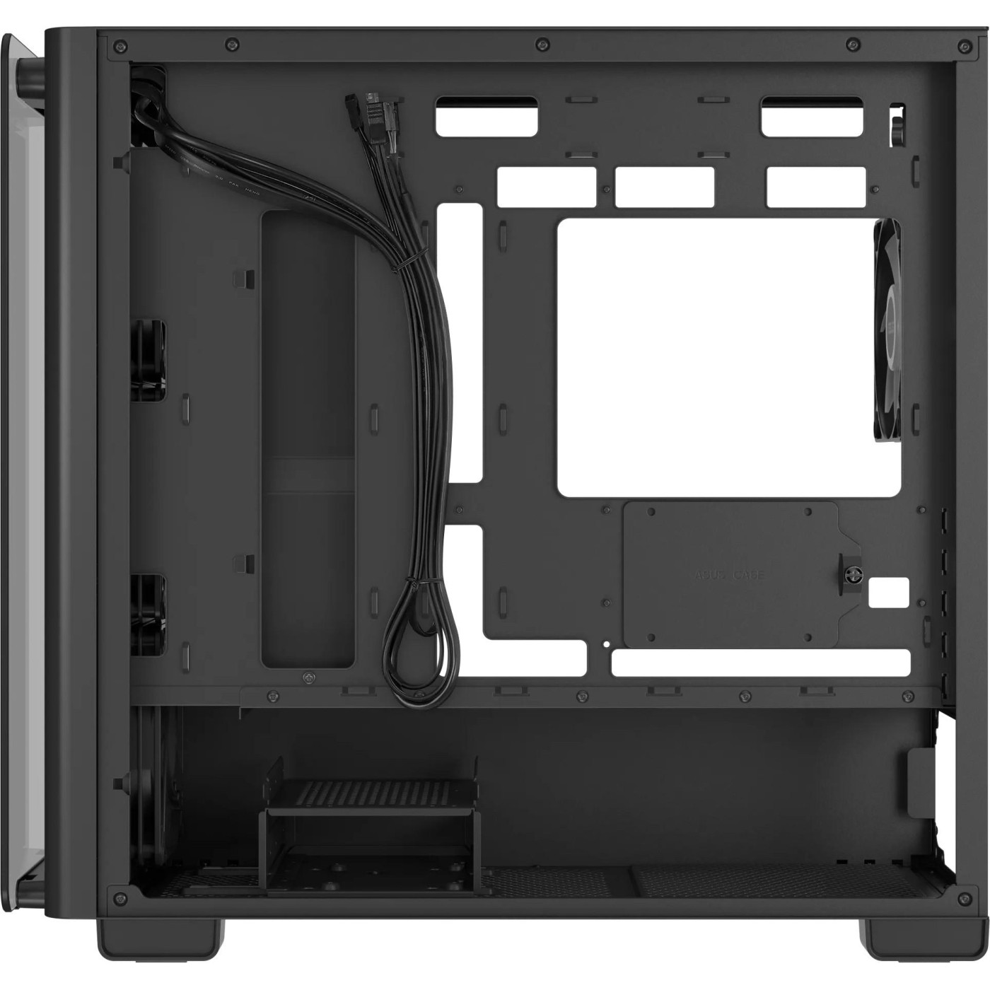 Корпус ASUS A23 Plus Tempered Glass ARGB BTF без БП (90DC00K3-B19010) Black (90DC00K0-B19010)