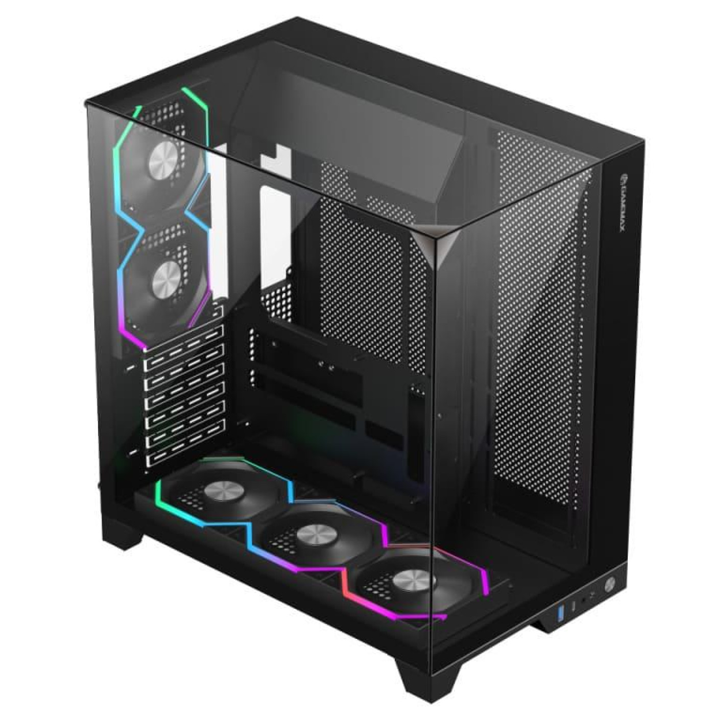 Корпус GameMax Infinity Pro BK BTF Black (Infinity Pro BK) Без БП