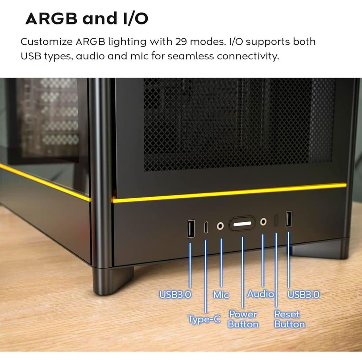 Корпус MONTECH HS01 (B) (HS01 (B))
