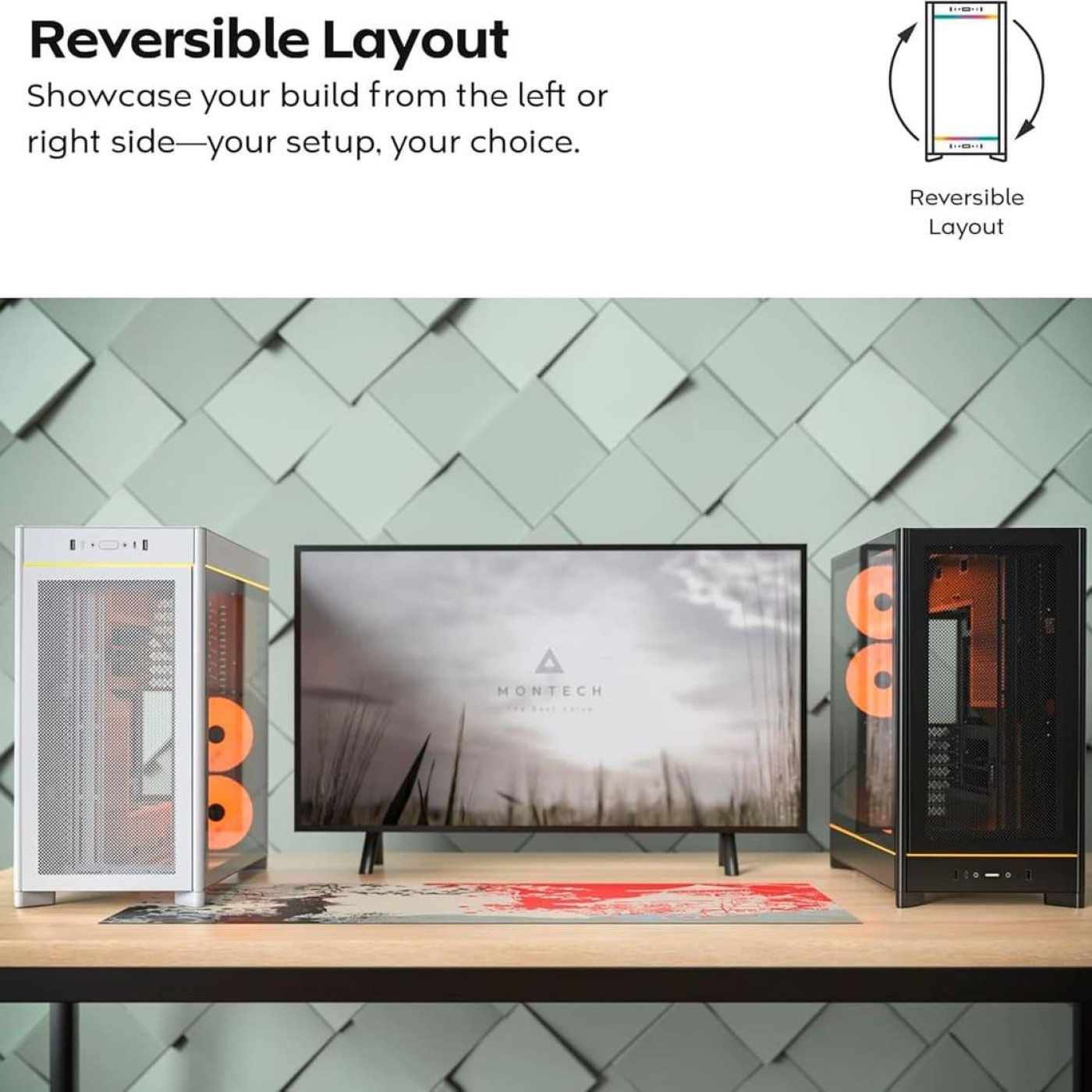 Корпус MONTECH HS01 (B) (HS01 (B))