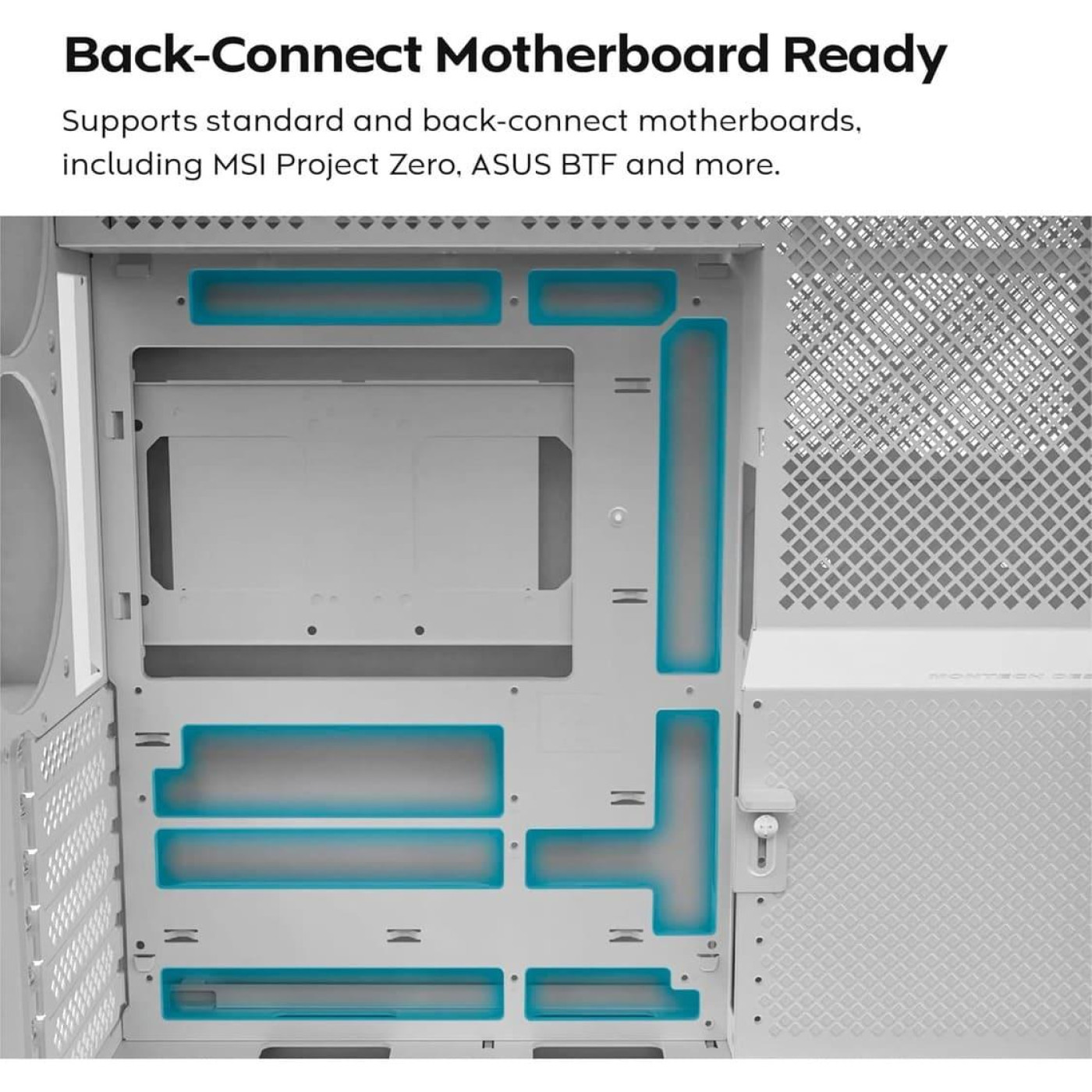 Корпус MONTECH HS01 (W) (HS01 (W))