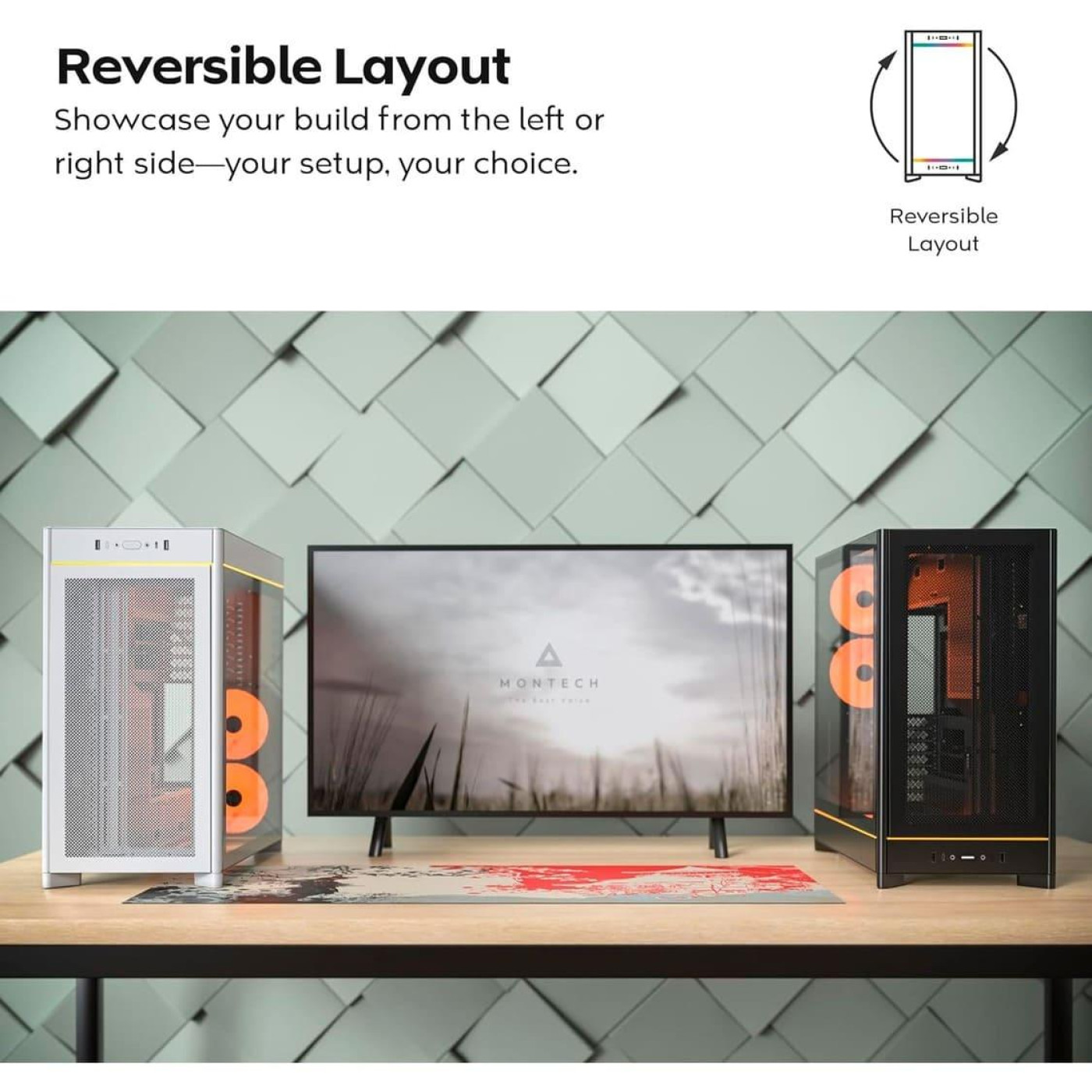 Корпус MONTECH HS01 (W) (HS01 (W))