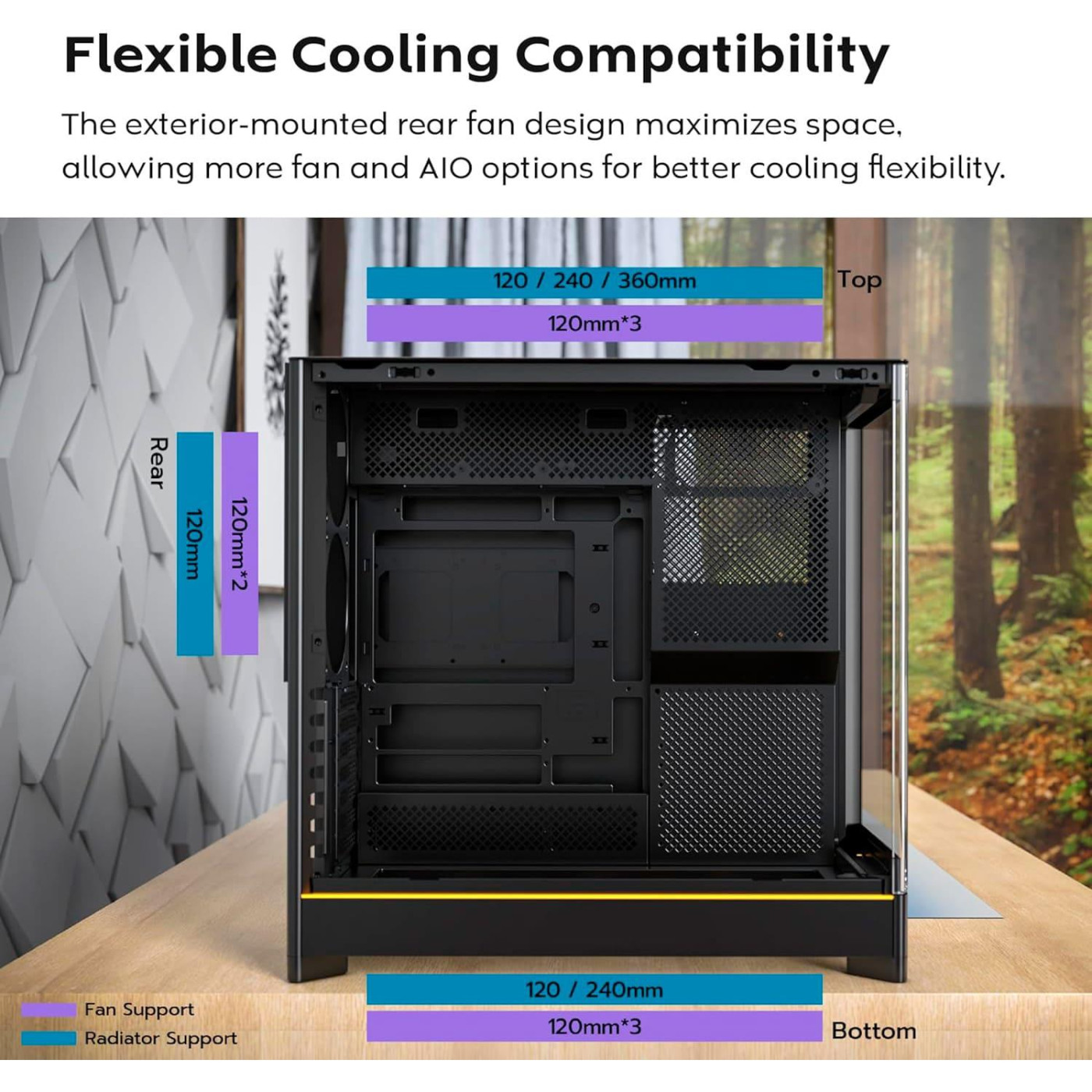 Корпус MONTECH HS02 (B) (HS02 (B))