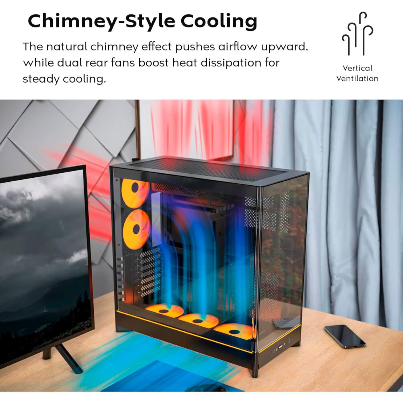 Корпус MONTECH HS02 PRO (B) (HS02 PRO (B))