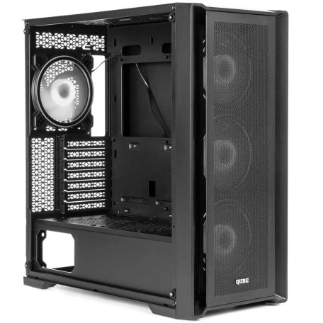 Корпус QUBE ARGON без БП Black (ARGON_F1NU3)