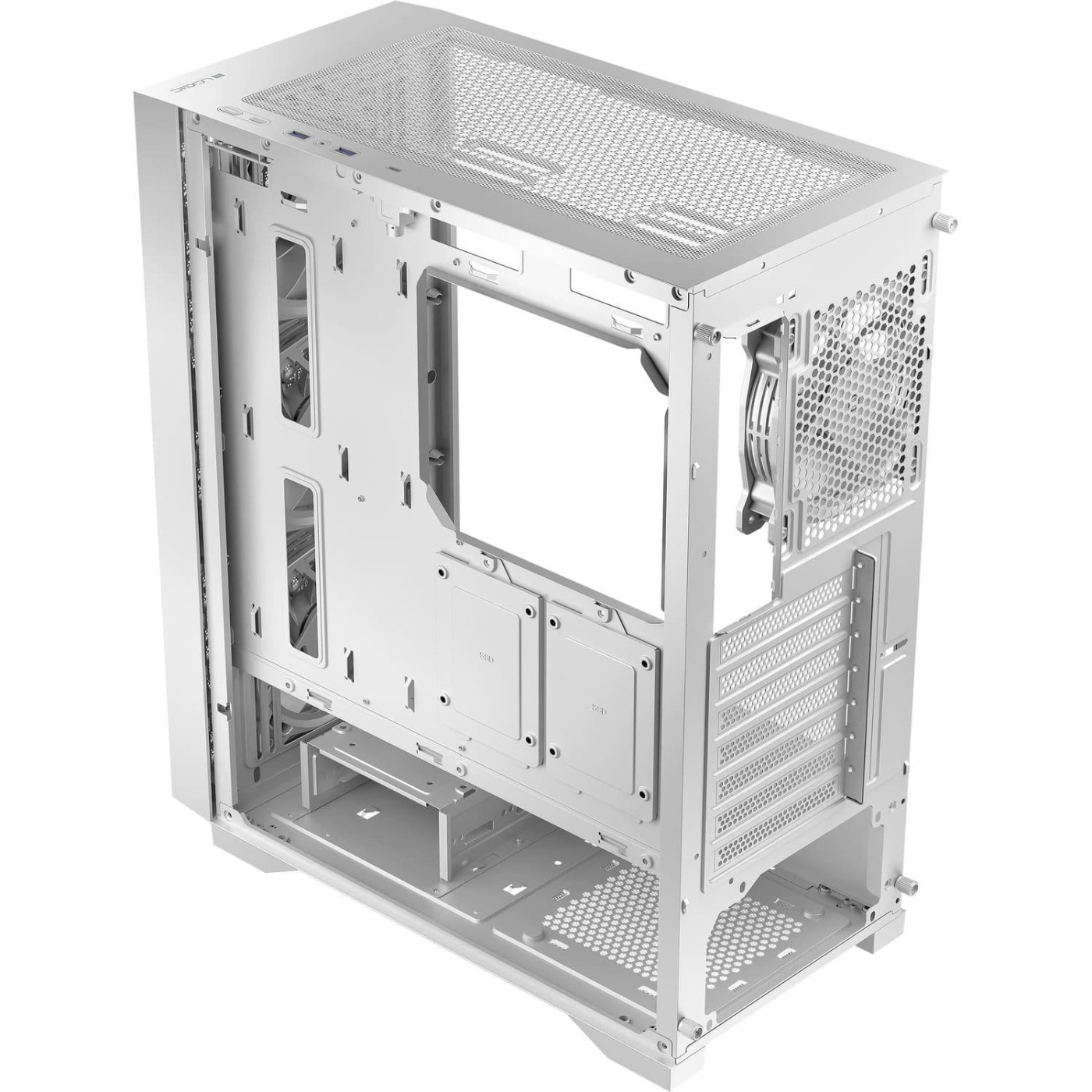 Корпус LogicConcept DART PRO MIDI WHITE MESH без БП (AT-DART-PRO-0000-20)