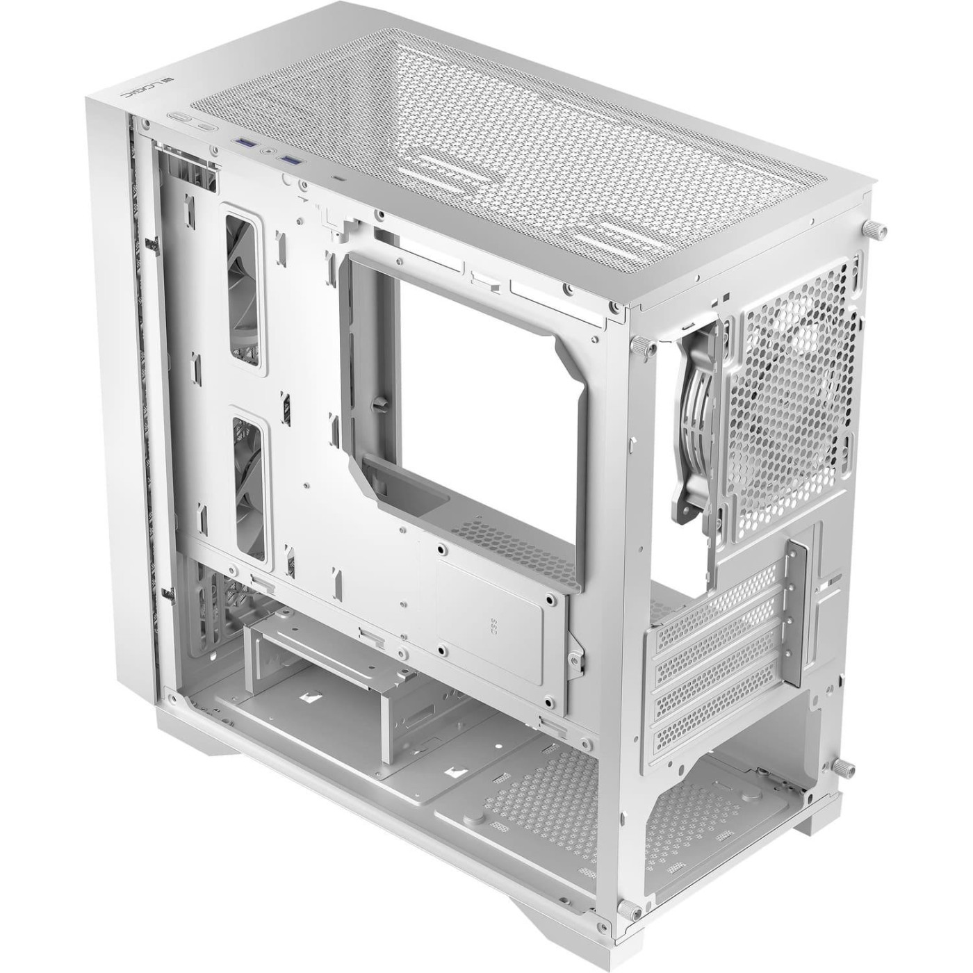 Корпус LogicConcept DART PRO MINI WHITE MESH без БП (AM-DART-PRO-0000-20)