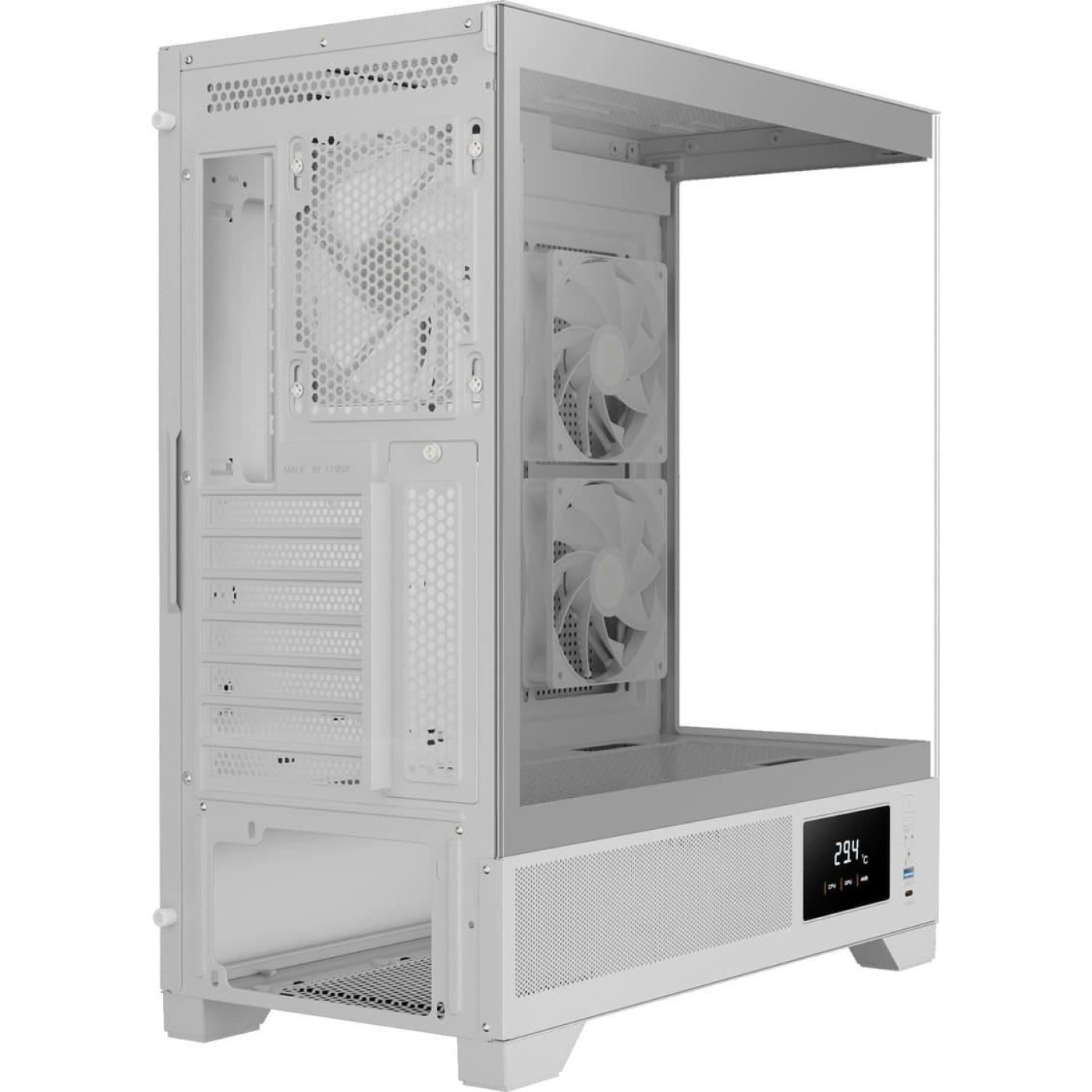 Корпус GAMDIAS ATLAS M1 WH (4712960139572) Без БП