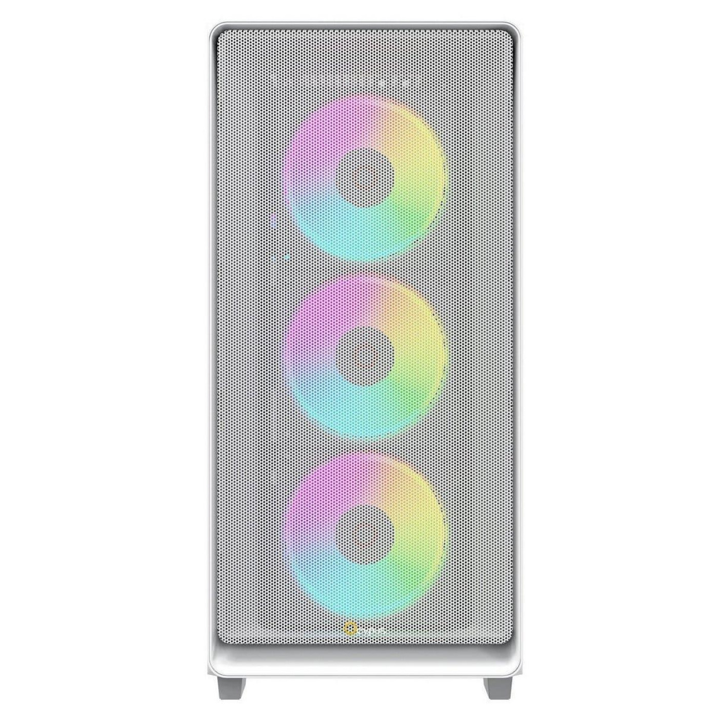 Корпус OCYPUS GAMMA C60 WH ARGB (GAMMA-C60-WHG400XX-GL) Без БП