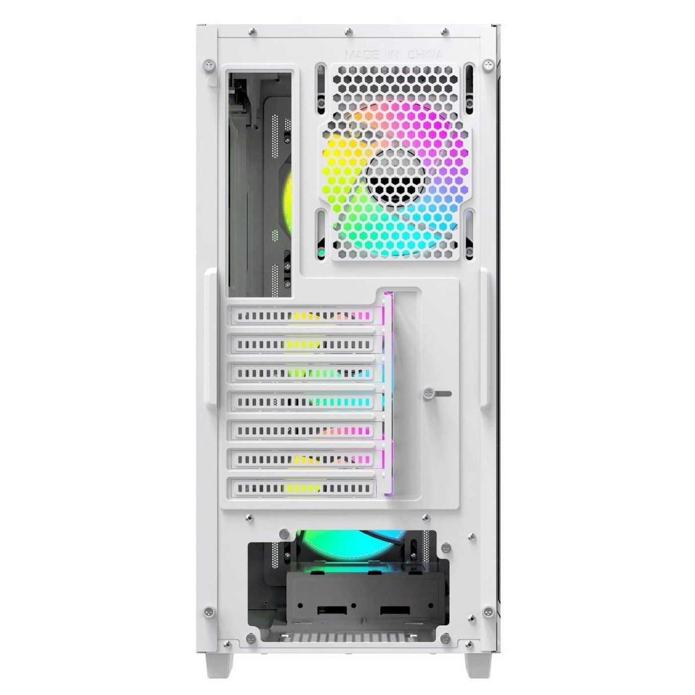 Корпус OCYPUS GAMMA C60 WH ARGB (GAMMA-C60-WHG400XX-GL) Без БП