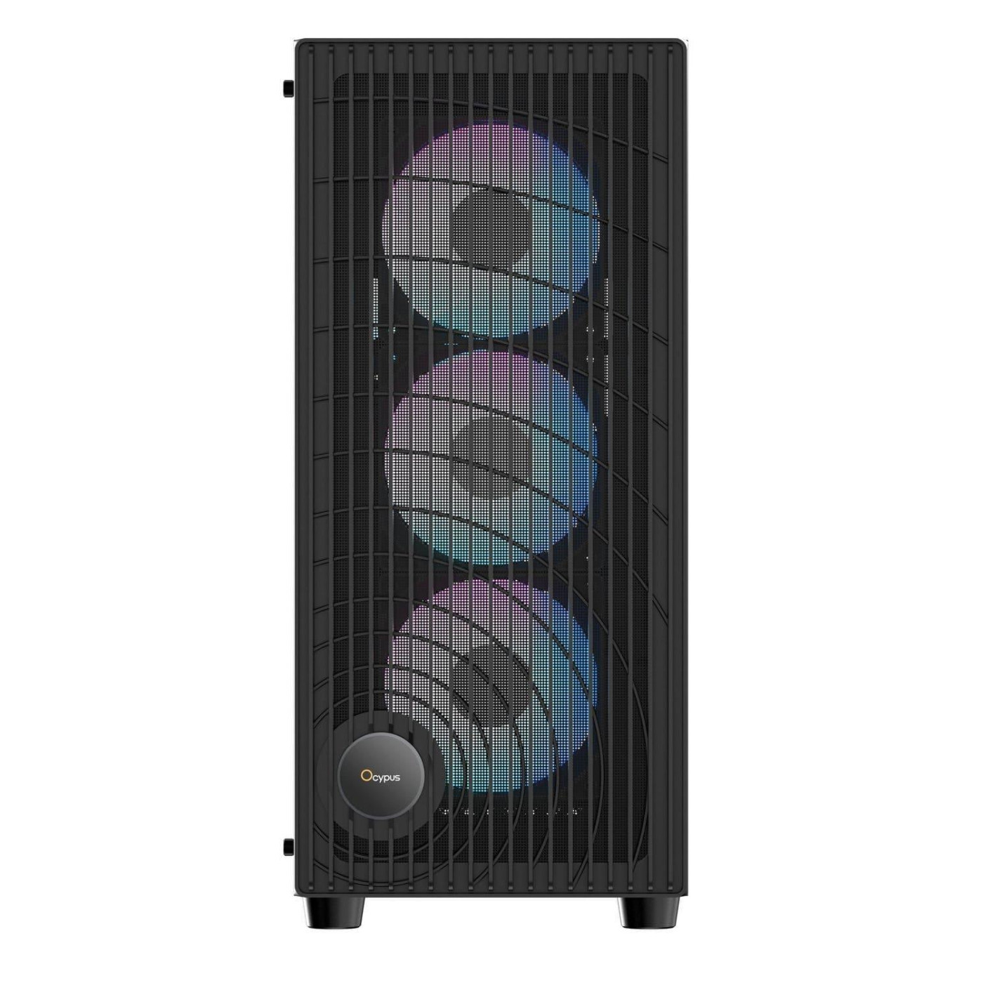 Корпус OCYPUS GAMMA C70 BK ARGB (GAMMA-C70-BKG400XX-GL) Без БП
