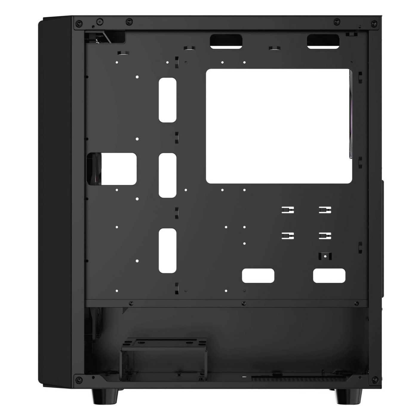 Корпус OCYPUS GAMMA C70 BK ARGB (GAMMA-C70-BKG400XX-GL) Без БП