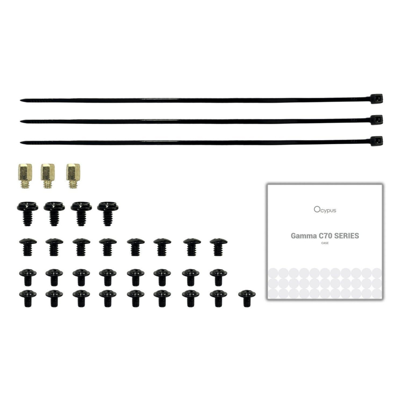 Корпус OCYPUS GAMMA C70 BK ARGB (GAMMA-C70-BKG400XX-GL) Без БП