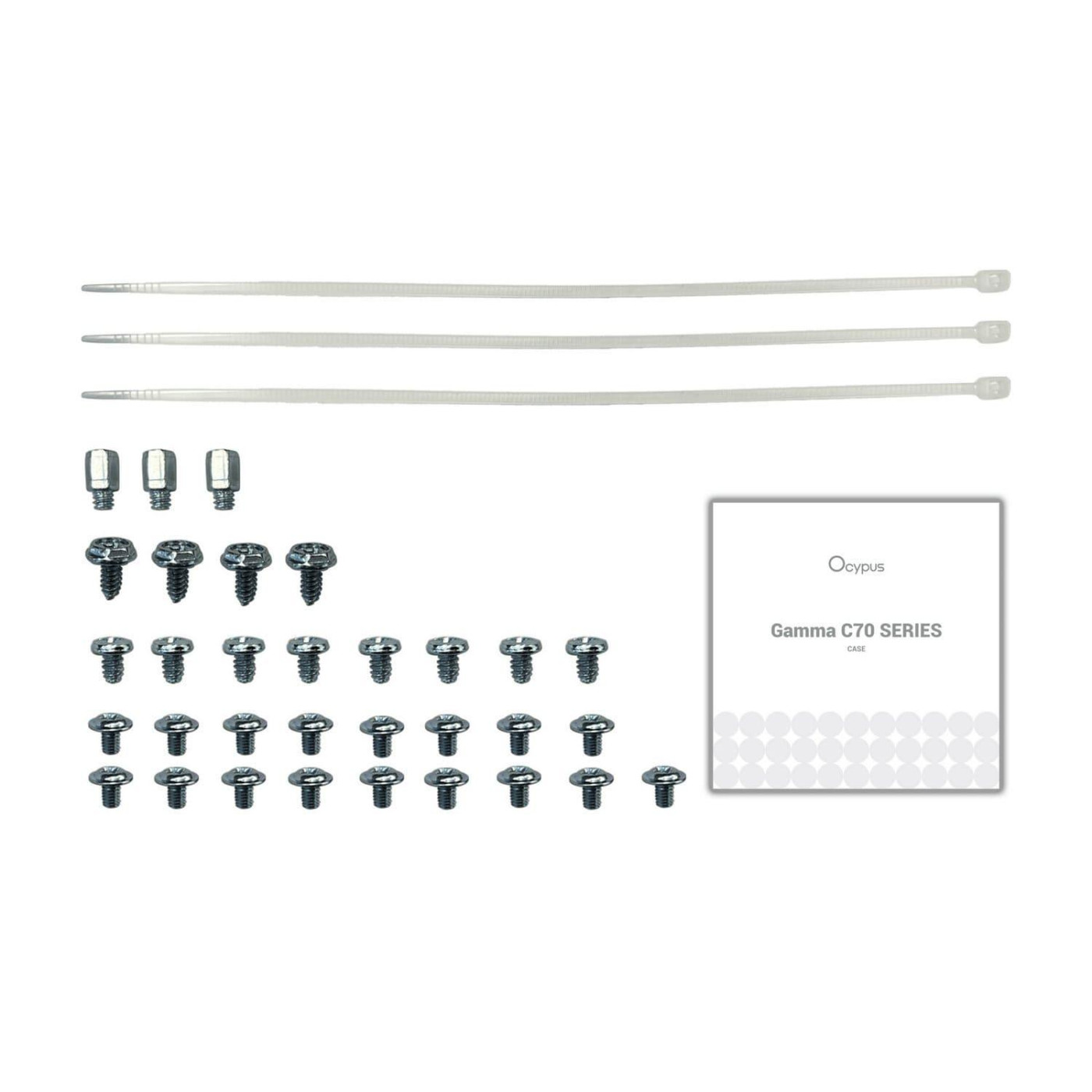 Корпус OCYPUS GAMMA C70 WH (GAMMA-C70-WHG000XX-GL) Без БП