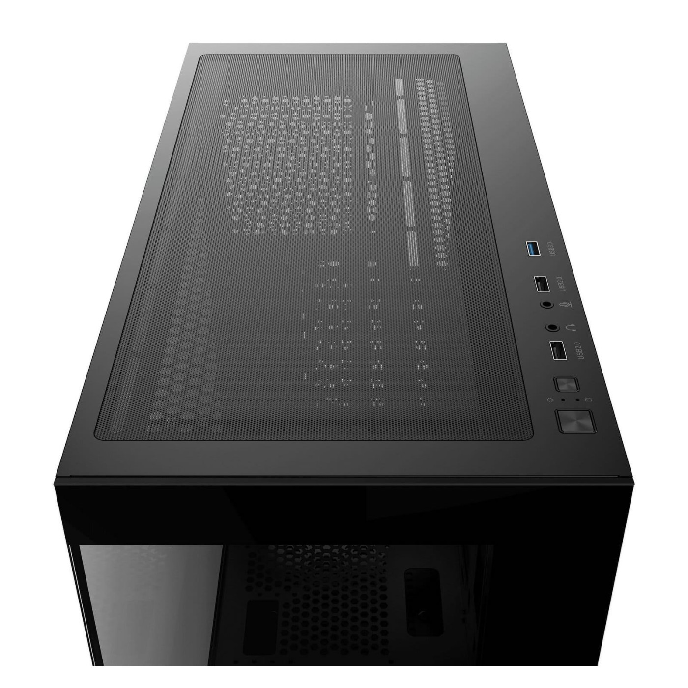 Корпус OCYPUS GAMMA C72 BK (GAMMA-C72-BKD000XX-GL) Без БП