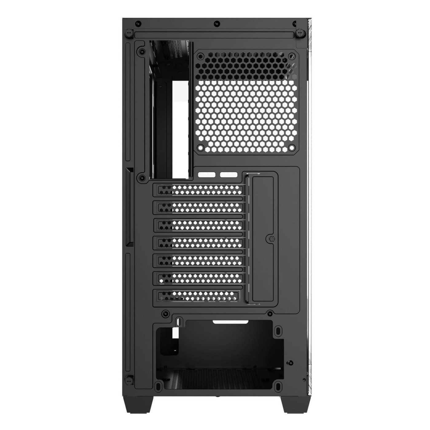 Корпус OCYPUS GAMMA C72 BK (GAMMA-C72-BKD000XX-GL) Без БП