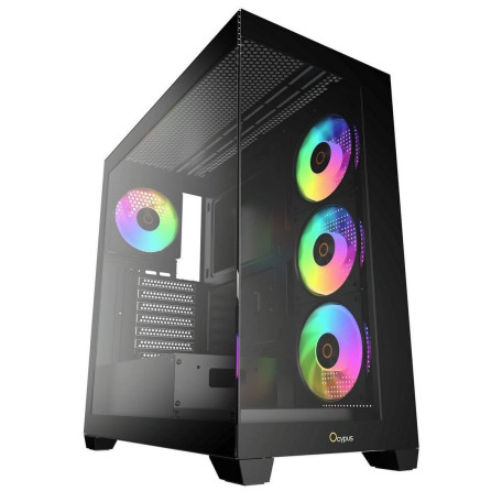 Корпус Ocypus Gamma C72 ARGB Black (GAMMA-C72-BKD400XX-GL)