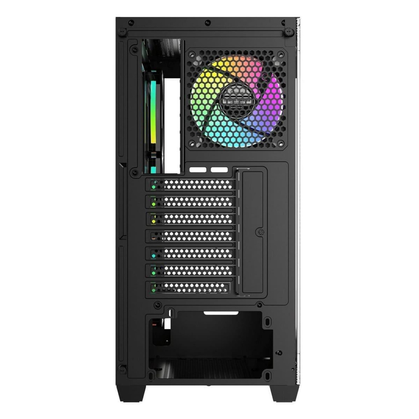 Корпус OCYPUS GAMMA C72 BK ARGB (GAMMA-C72-BKD400XX-GL) Без БП