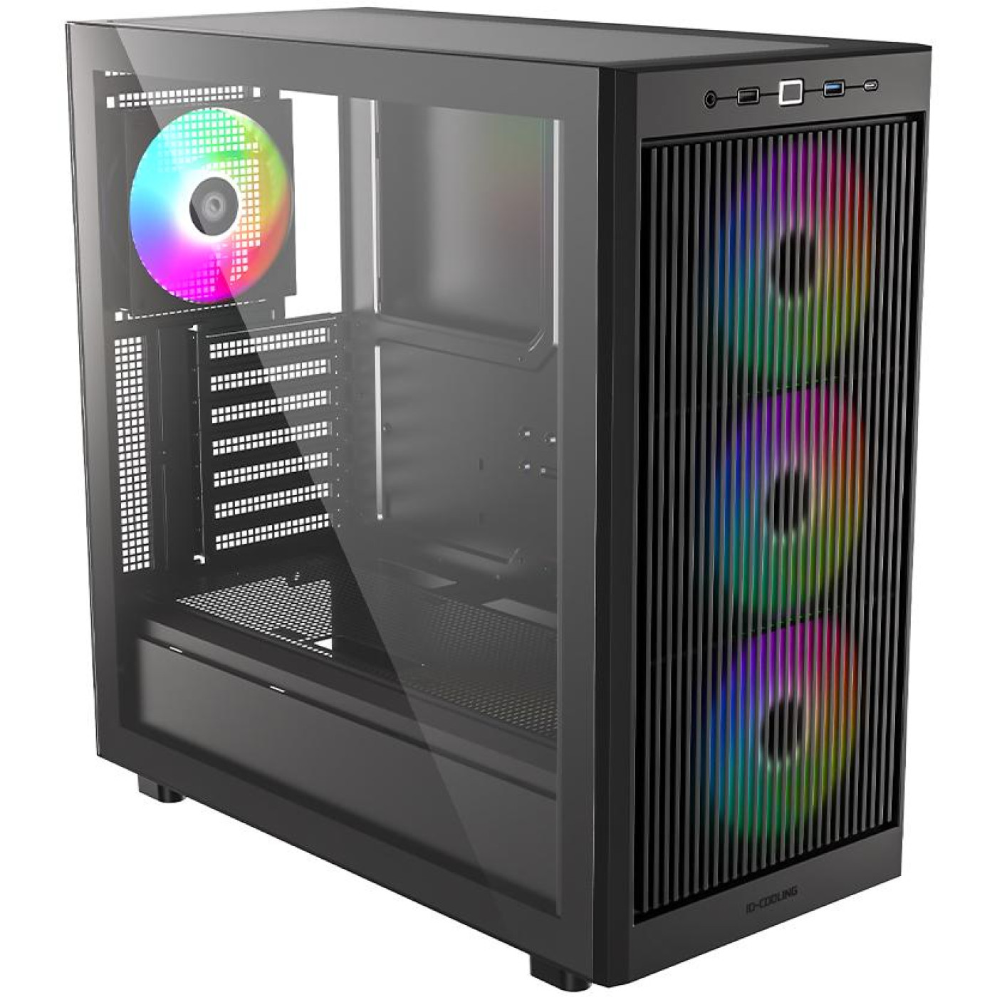 Корпус ID-Cooling Ware 510 ARGB Black (WARE 510 ARGB)
