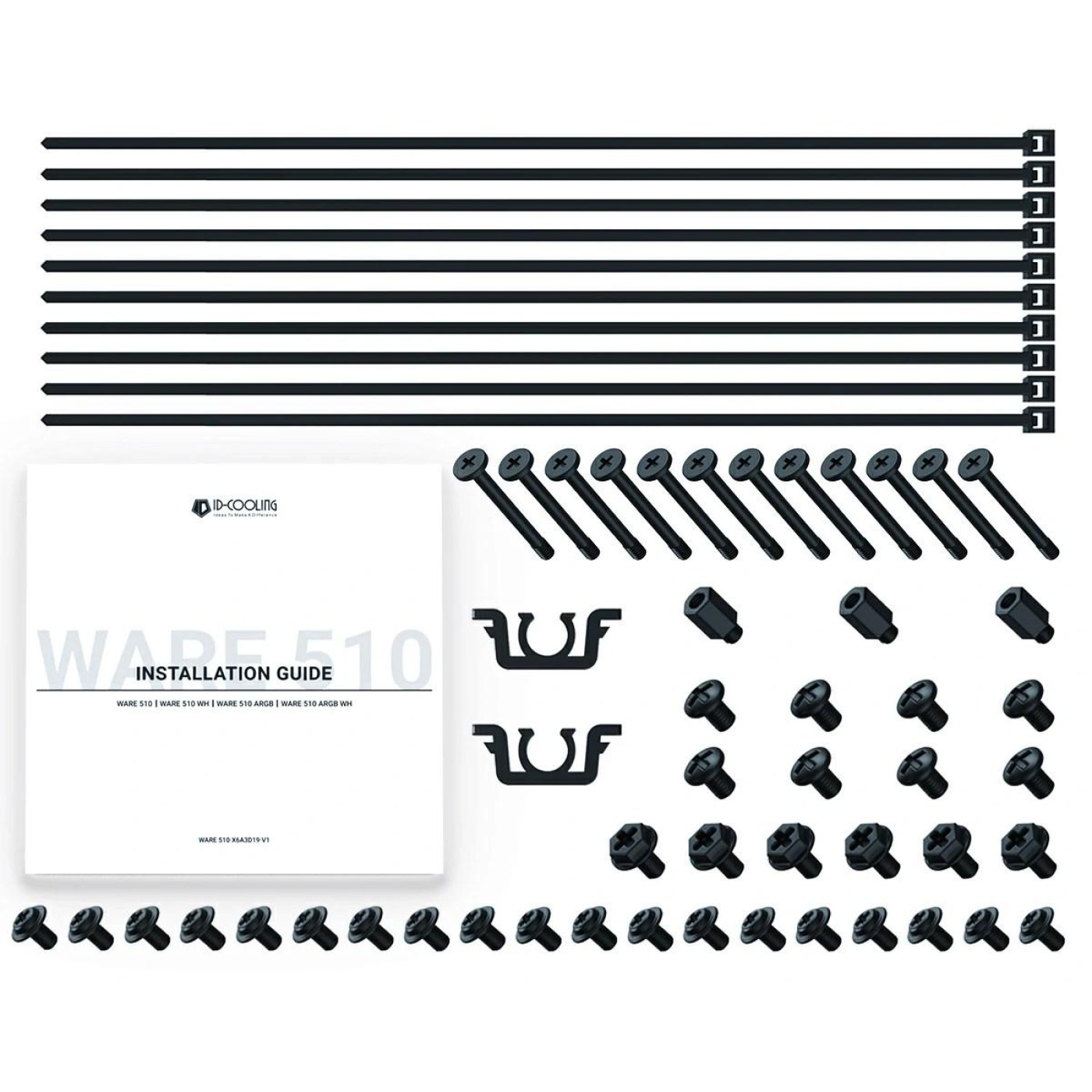 Корпус ID-Cooling Ware 510 ARGB Black (WARE 510 ARGB)