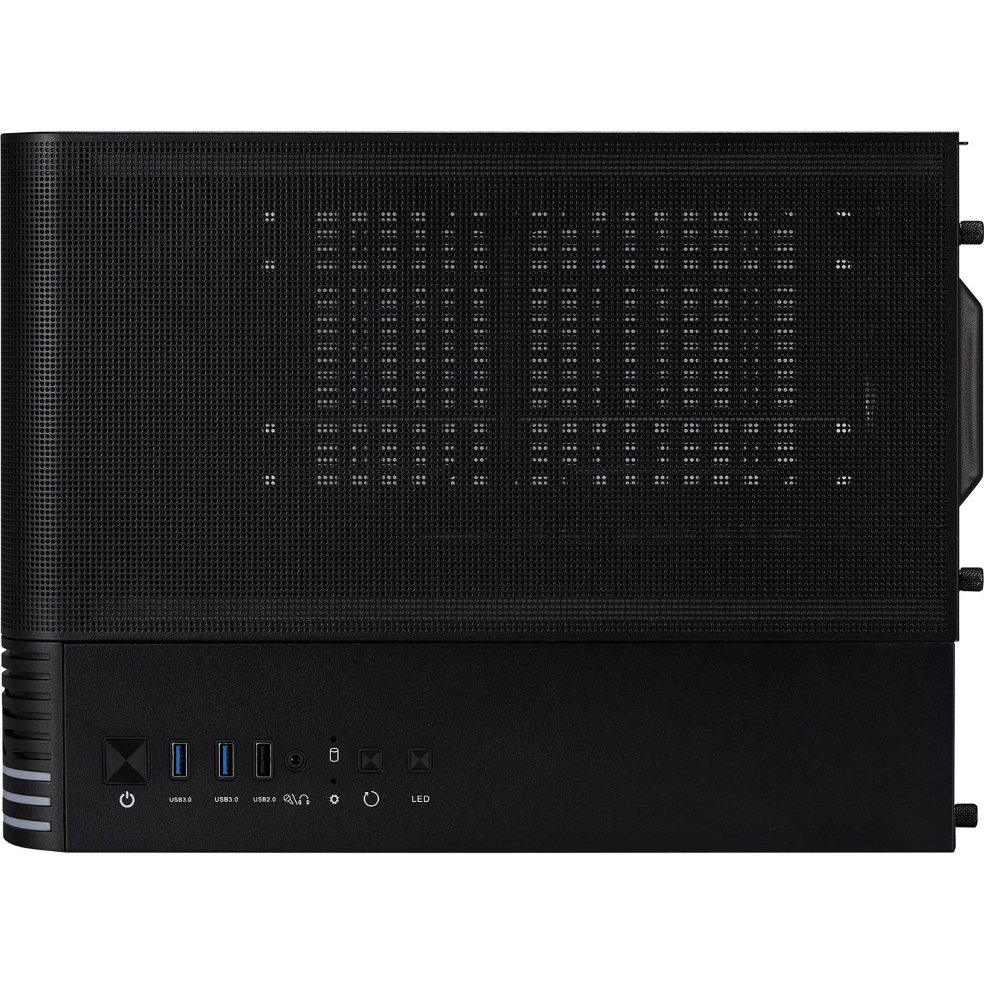 Корпус 1stPlayer VT5-BK-3F7 Black