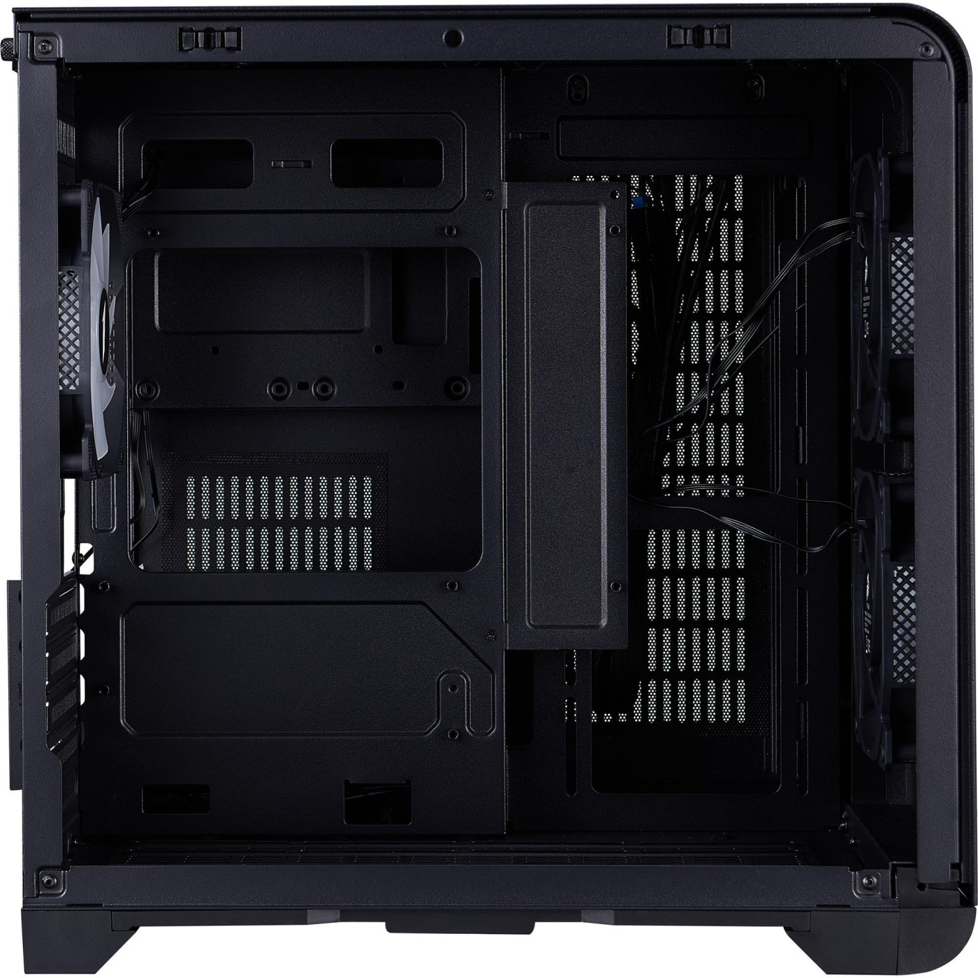 Корпус 1stPlayer VT5-BK-3F7 Black