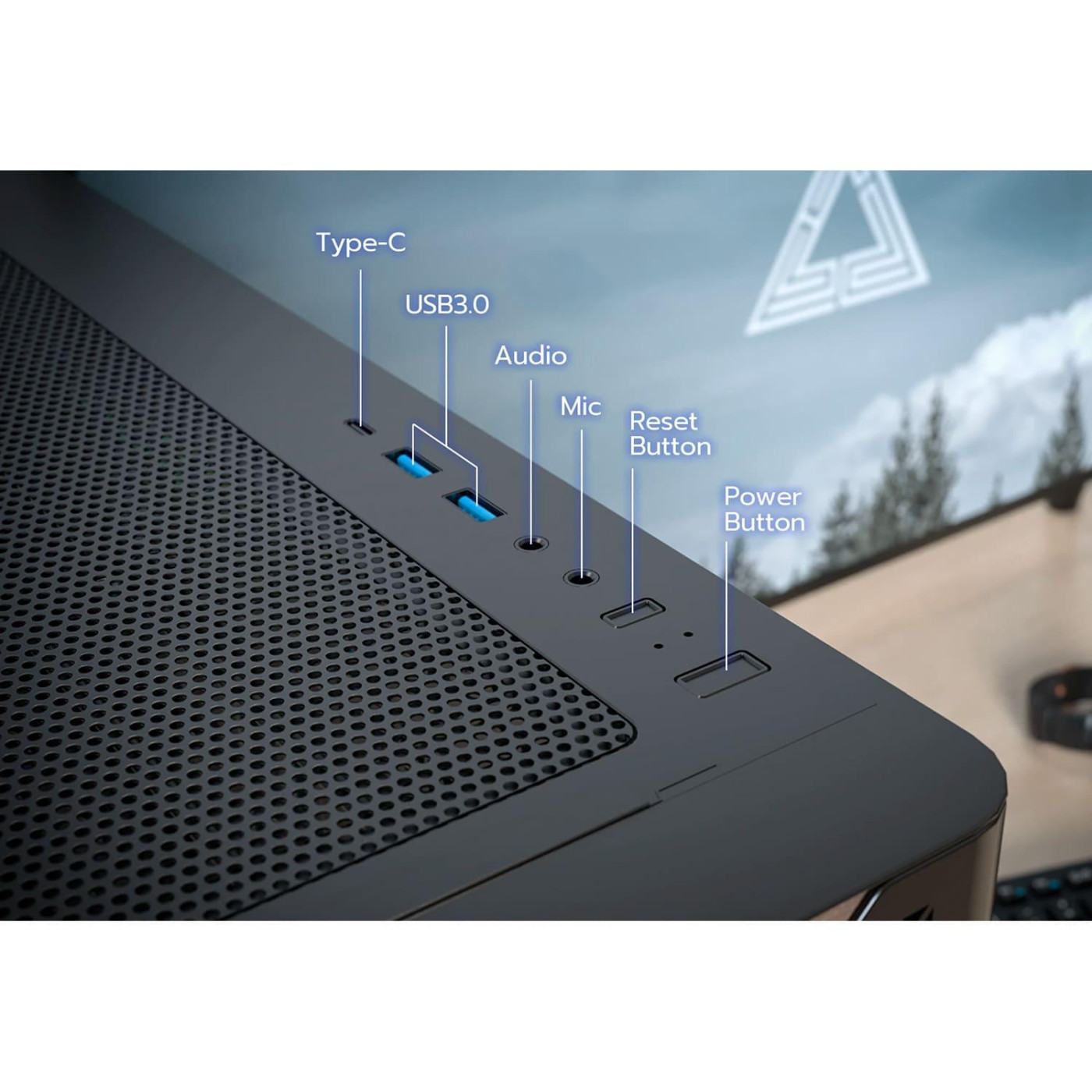 Корпус MONTECH XR WOOD (B) (XR WOOD (B))