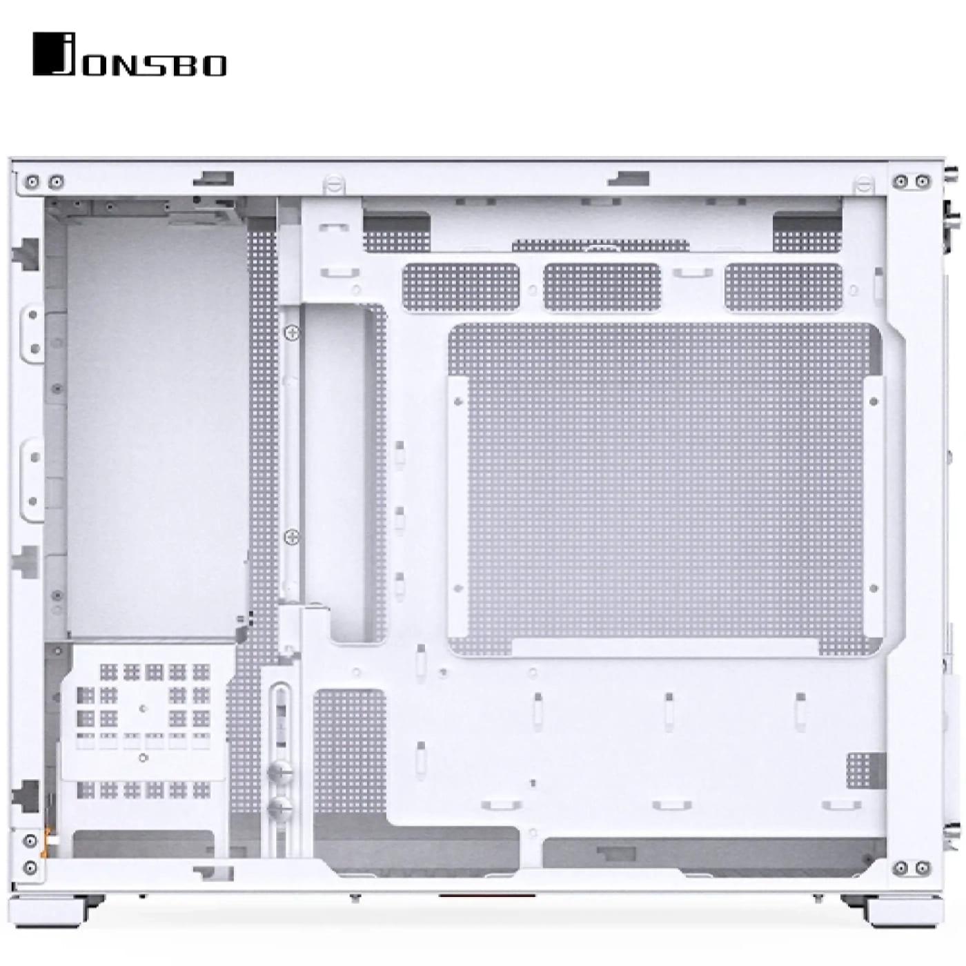 Корпус Jonsbo D32 PRO MESH White (D32 PRO MESH White) Без БП