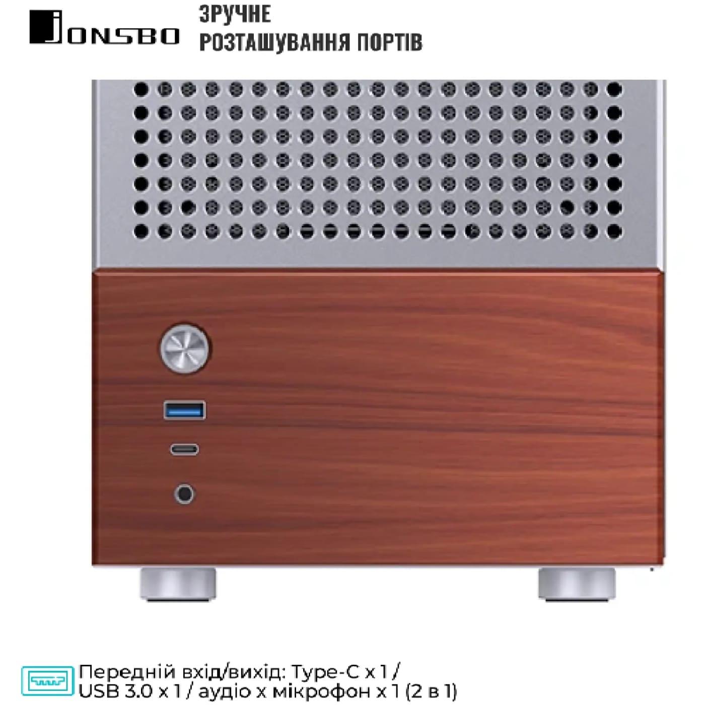 Корпус JONSBO T6 Silver