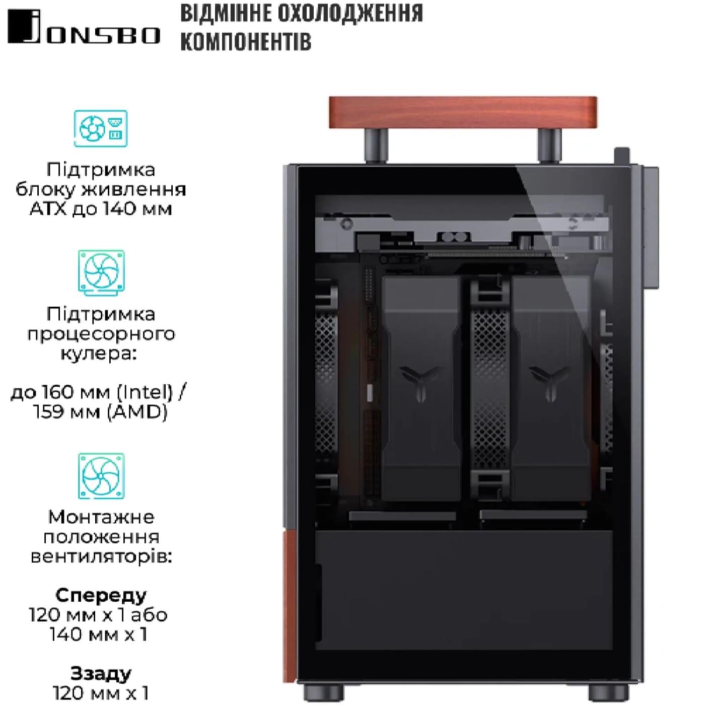 Корпус JONSBO T6 Black