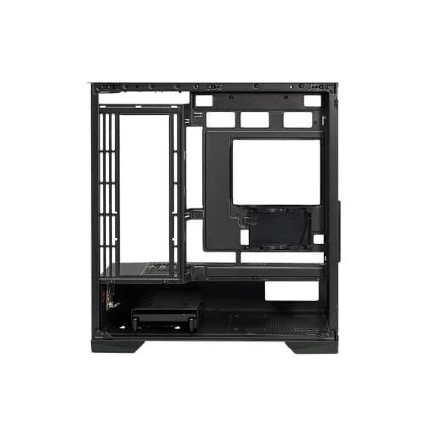 Корпус ALmordor QX25M LCD без БП Black (ALQX25MBK_LCD)