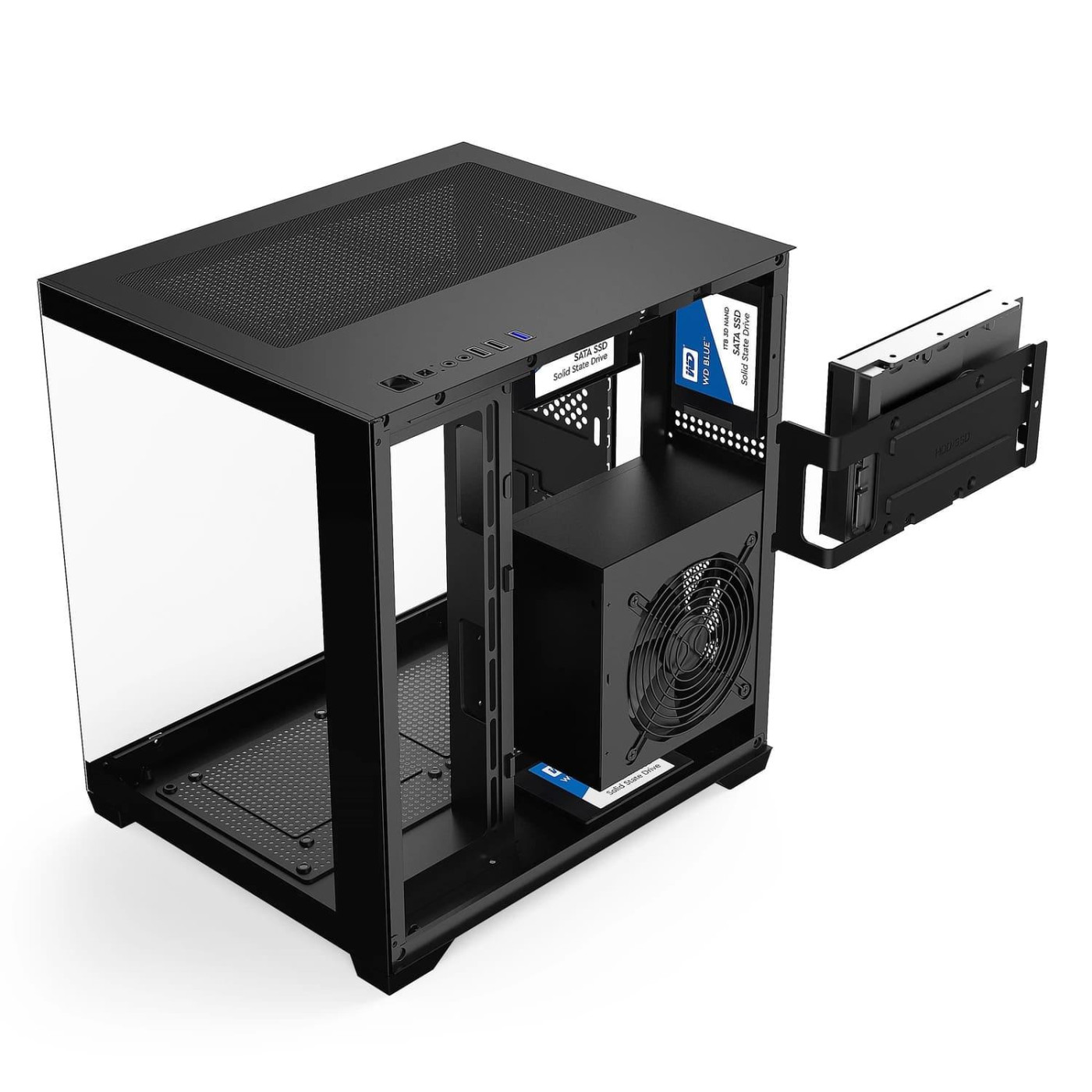 Корпус GTL Gaming Infinity Black (GTLN275-1B) Без БП