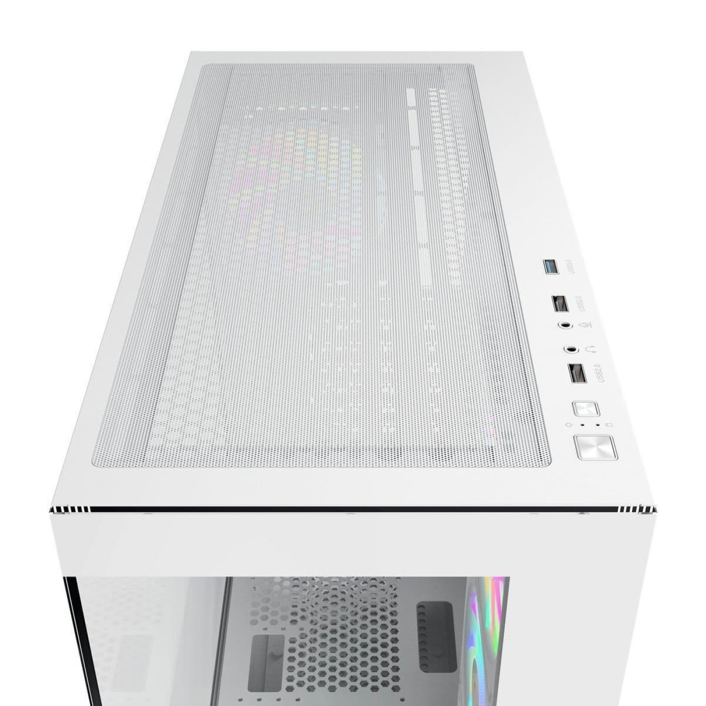 Корпус OCYPUS GAMMA C72 WH ARGB (GAMMA-C72-WHD400XX-GL) Без БП