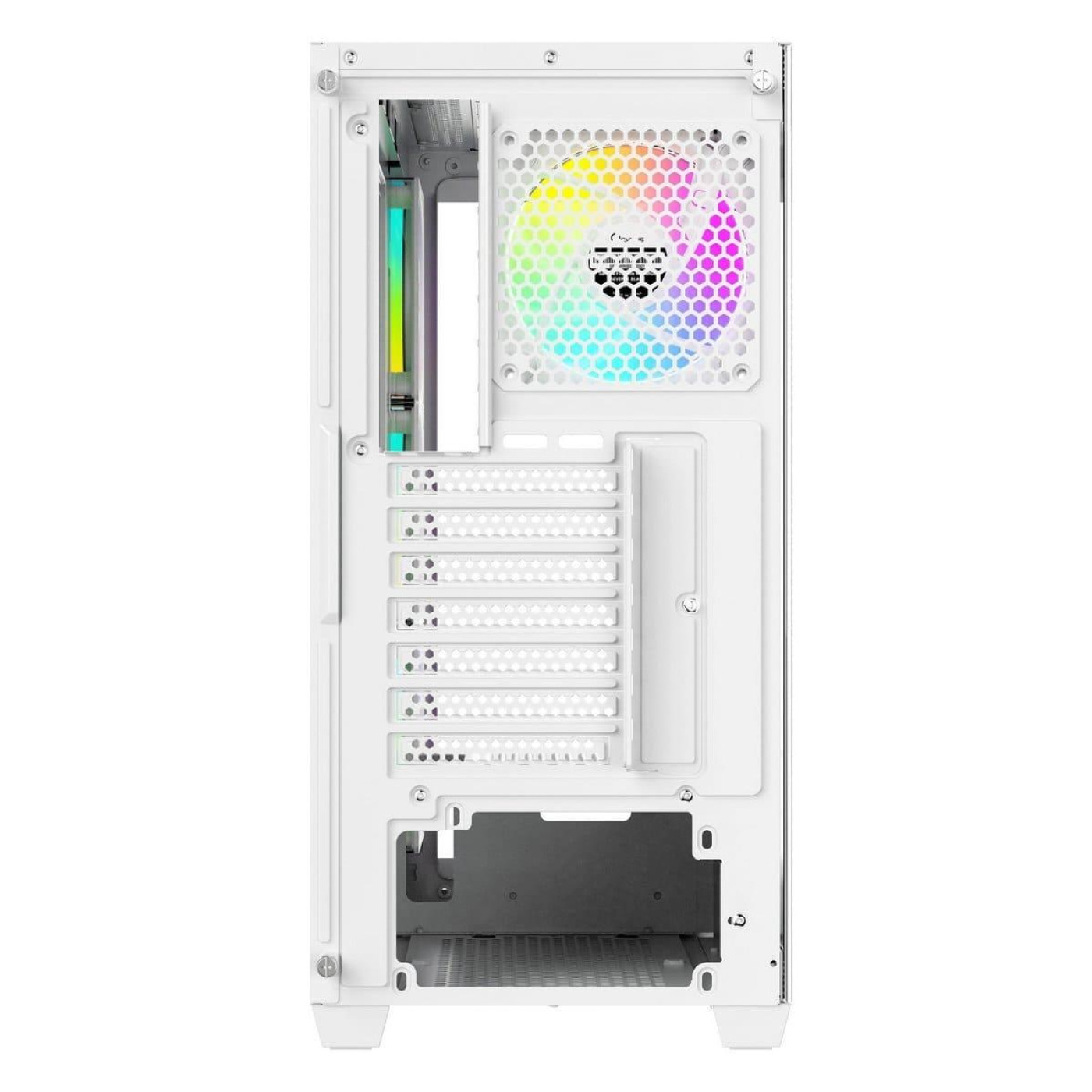 Корпус OCYPUS GAMMA C72 WH ARGB (GAMMA-C72-WHD400XX-GL) Без БП