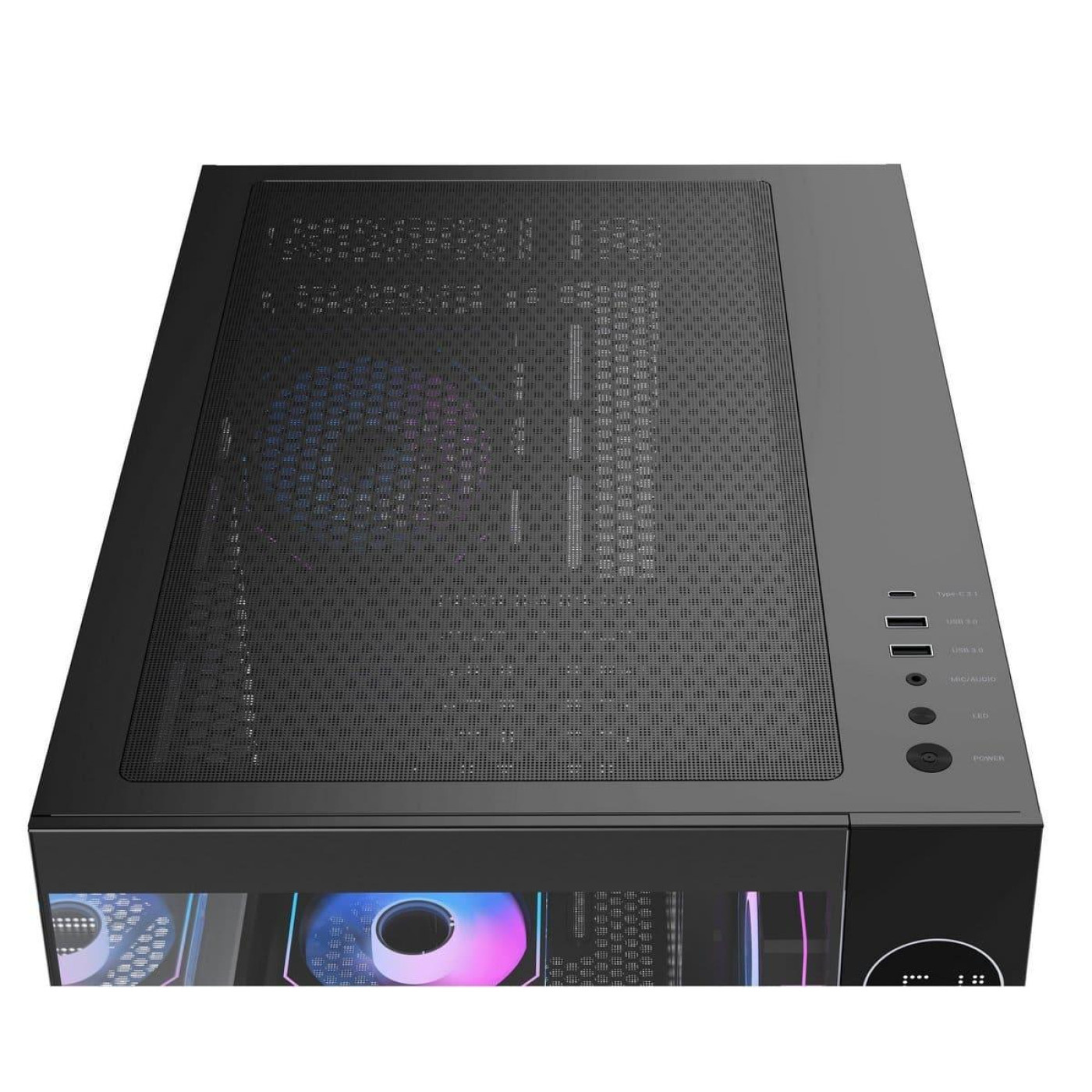 Корпус OCYPUS IOTA C70 BK ARGB (IOTA-C70-BKD600XX-GL) Без БП U1