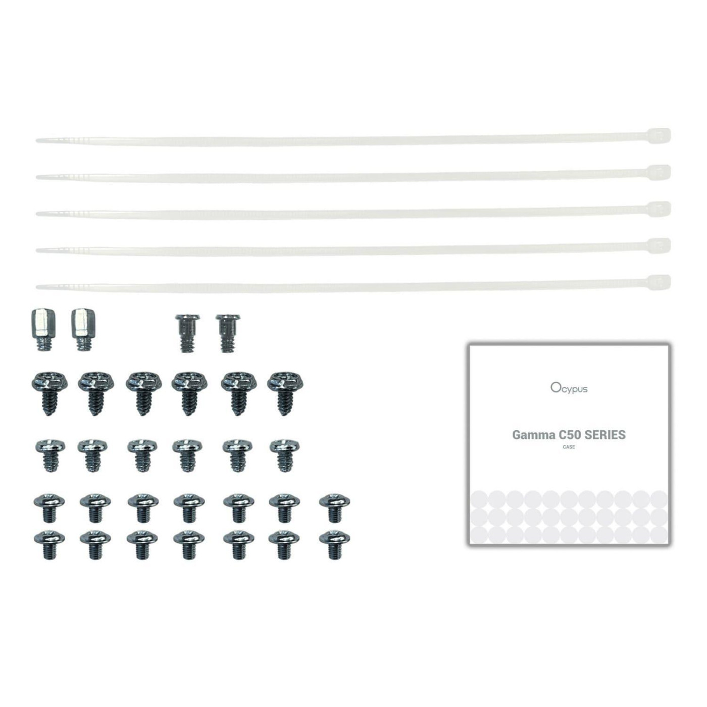 Корпус OCYPUS GAMMA C50 WH (GAMMA-C50-WHG000XX-GL) Без БП